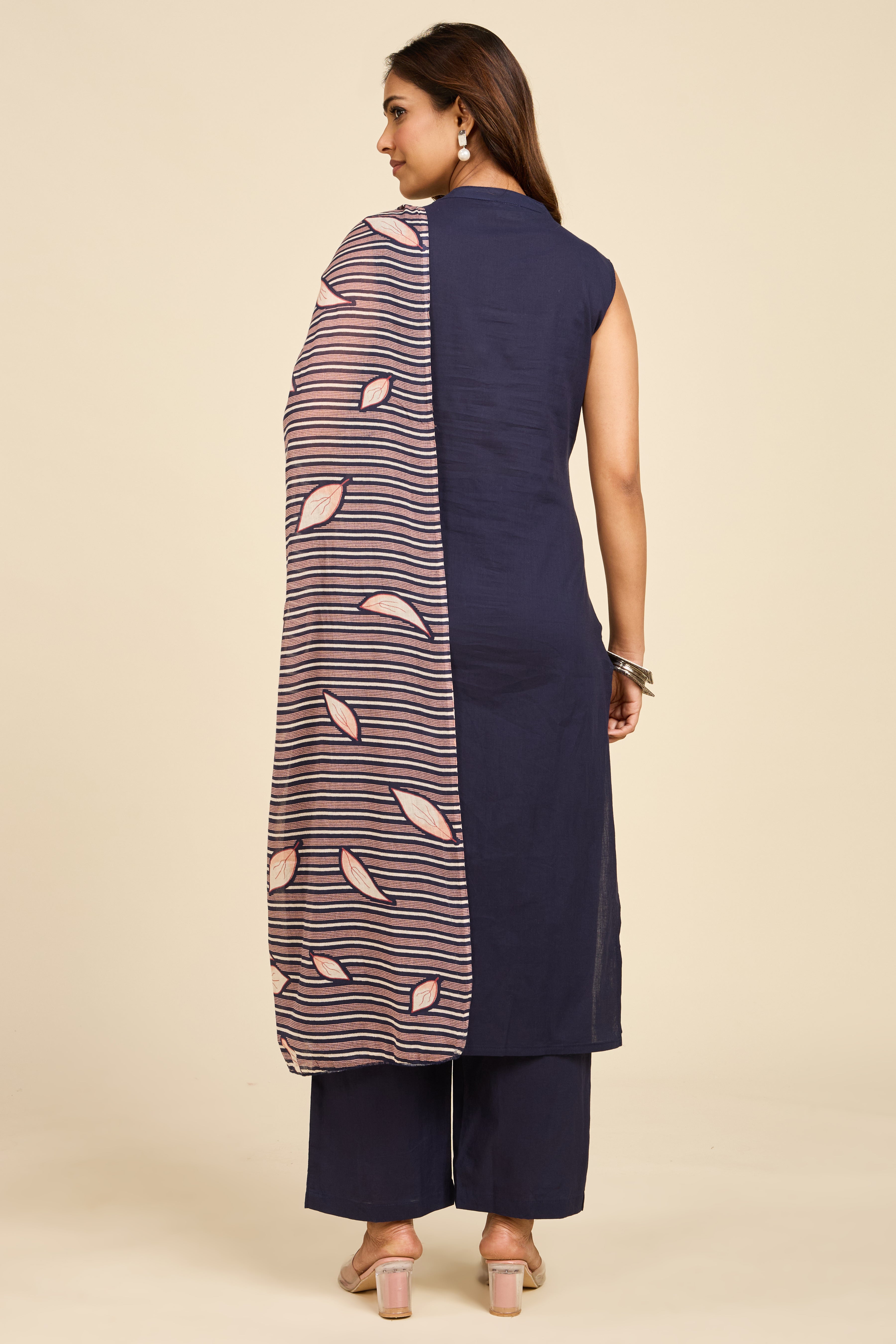 Alaya Select Indigo Embroidered Kurta Set