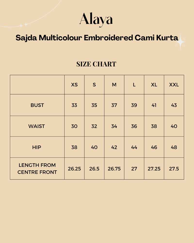 Sajda Multicolour Embroidered Kurta Set