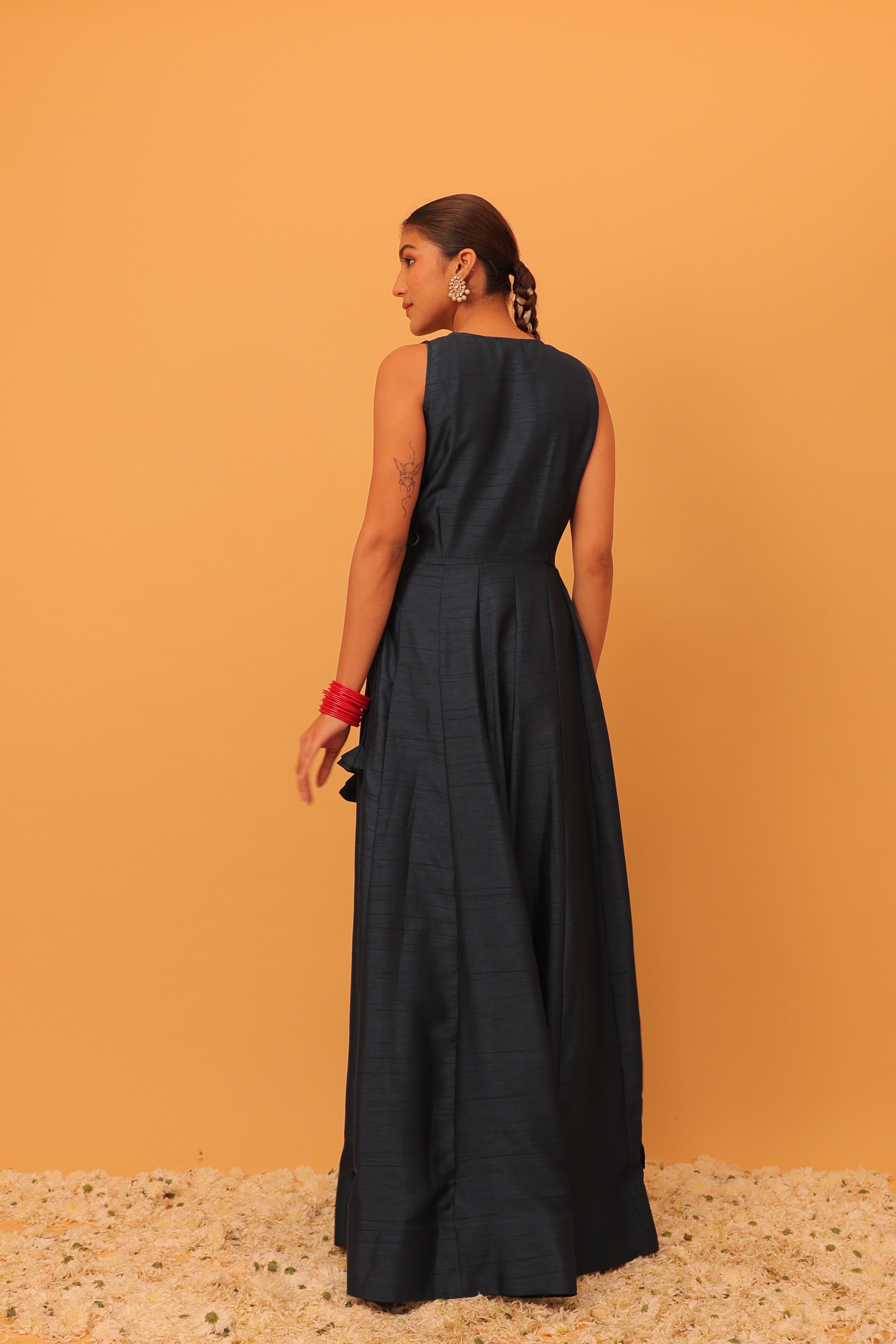 Alaya Mehfil Navy Blue Anarkali