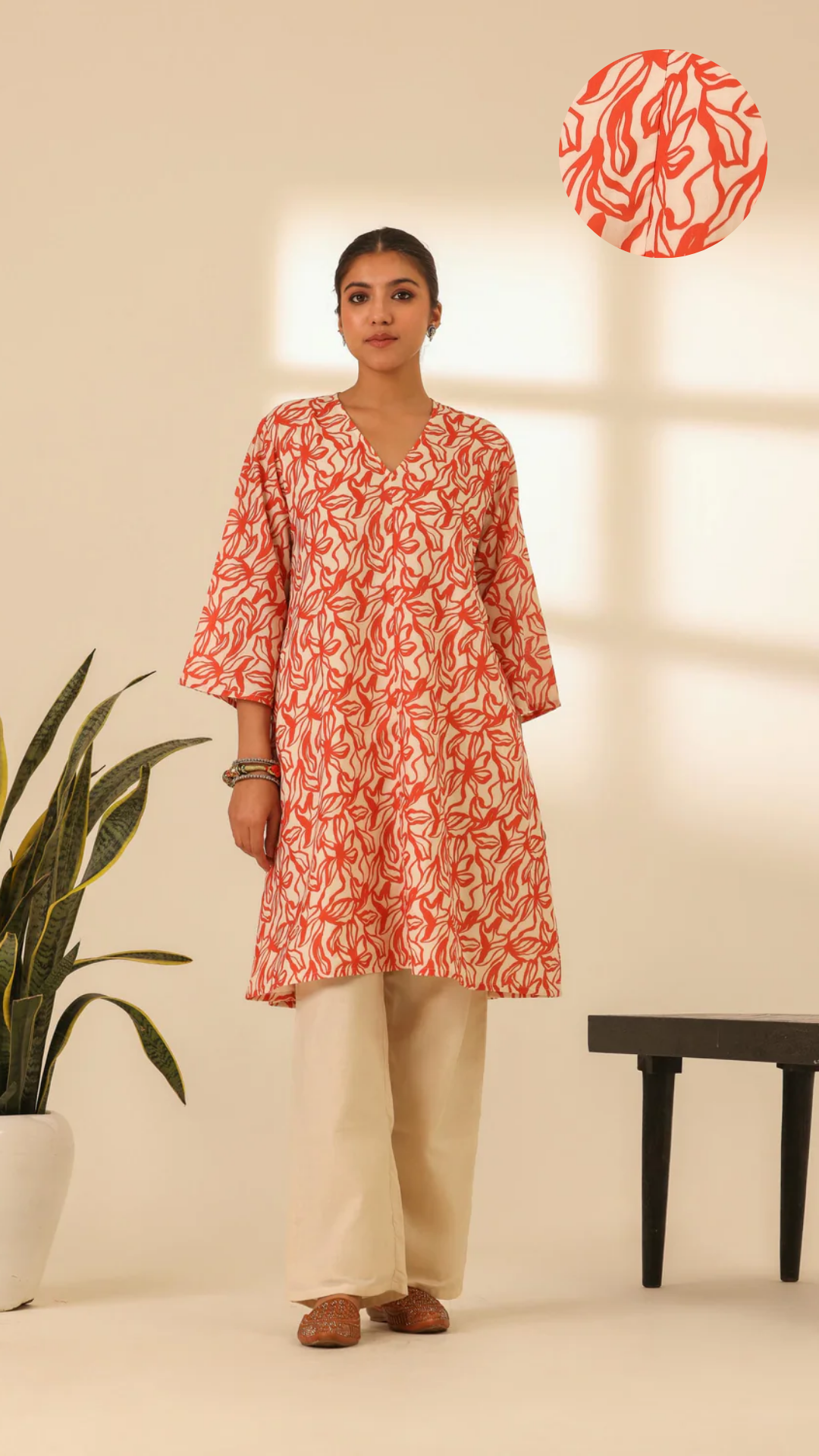 Rangrez Sexy Salsa A Line Kurta Set