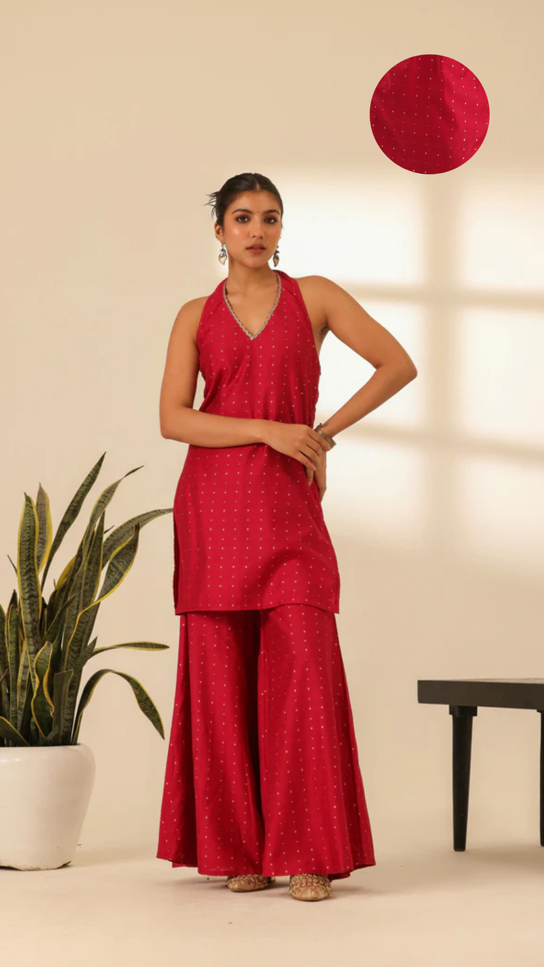 Rangrez Pink Bliss Kurta Sharara Set