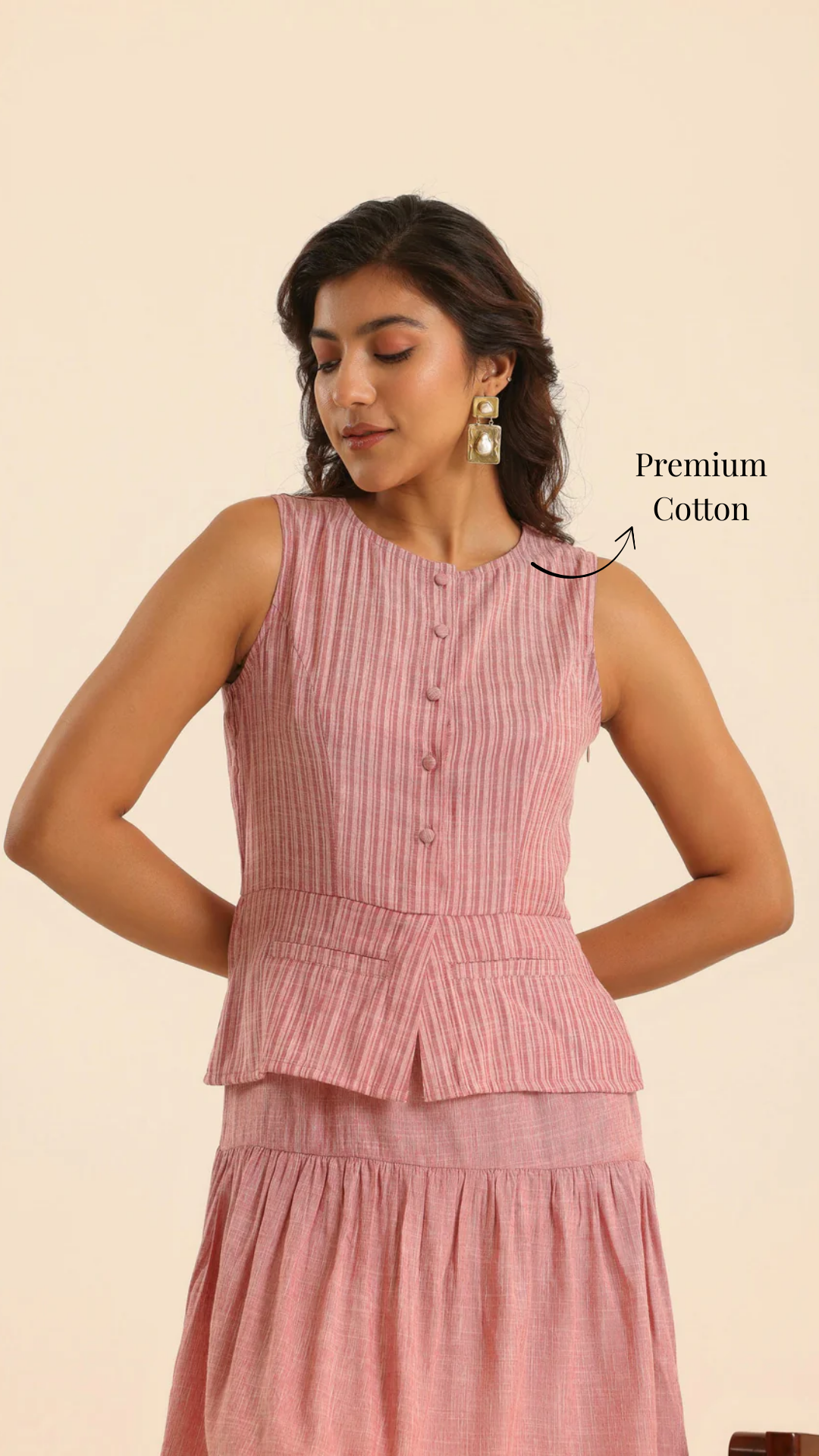 Rangrez Pink Blush Short Dress