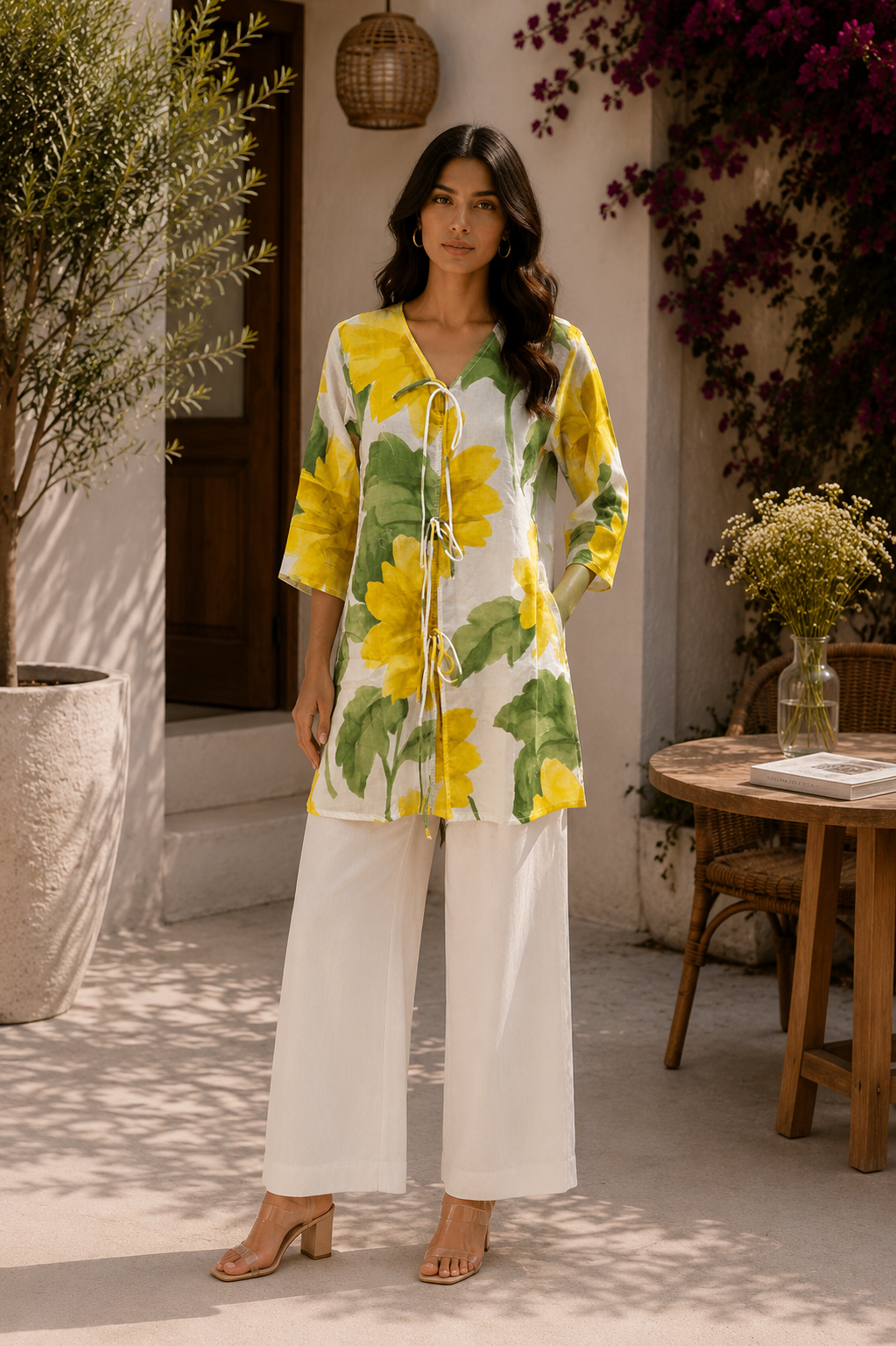 Alaya Select Sunflower Bloom Kurta Set