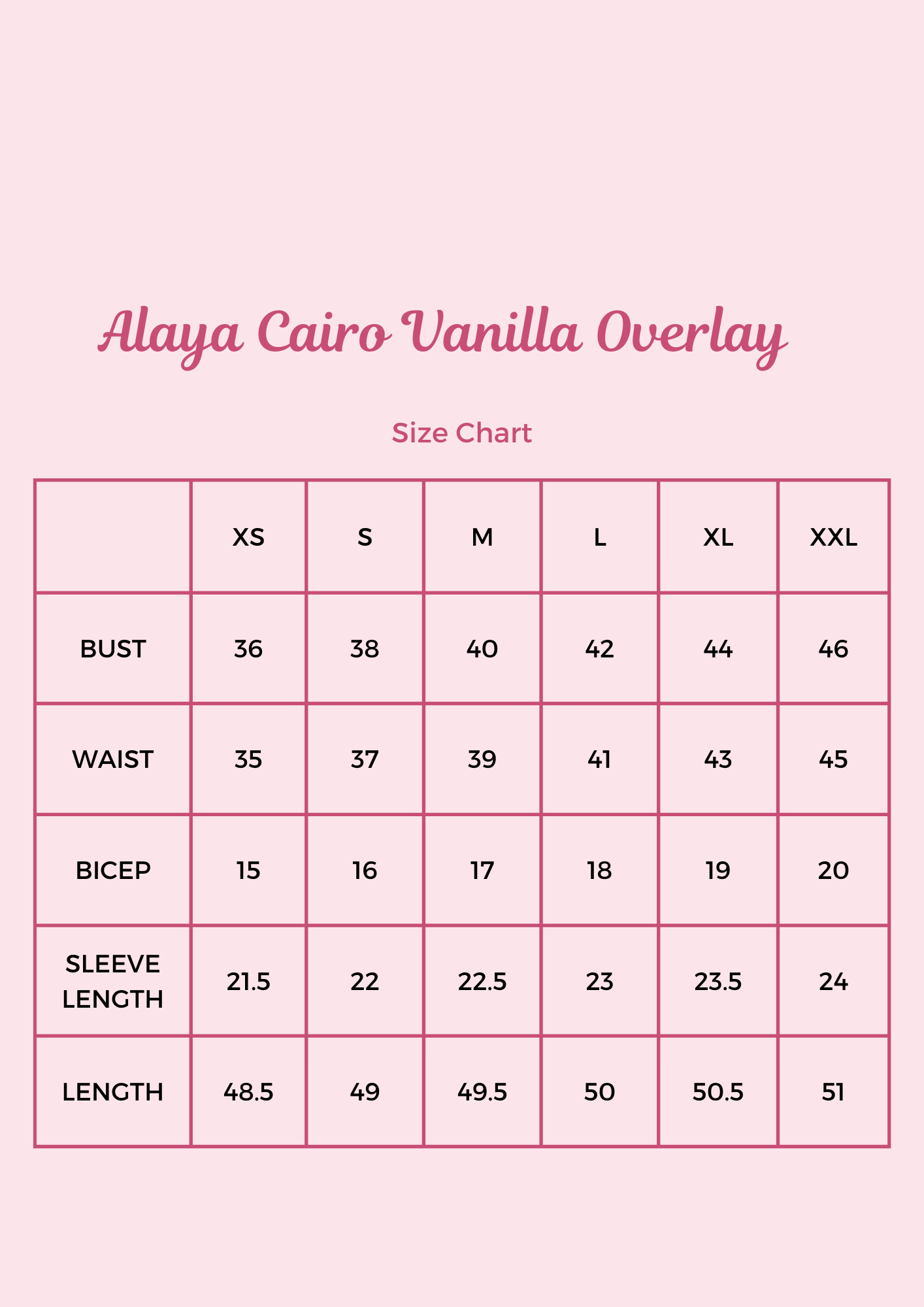Alaya Cairo Vanila Overlay