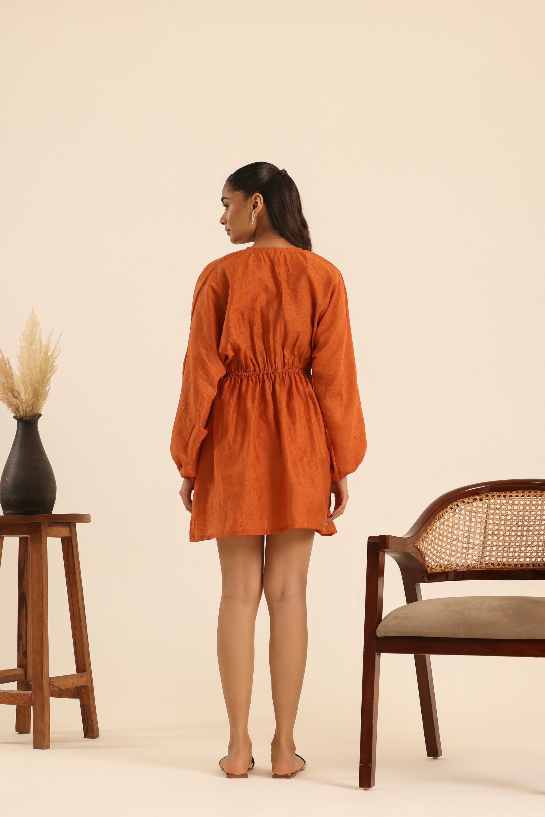 Rangrez Coral Comfort Dress