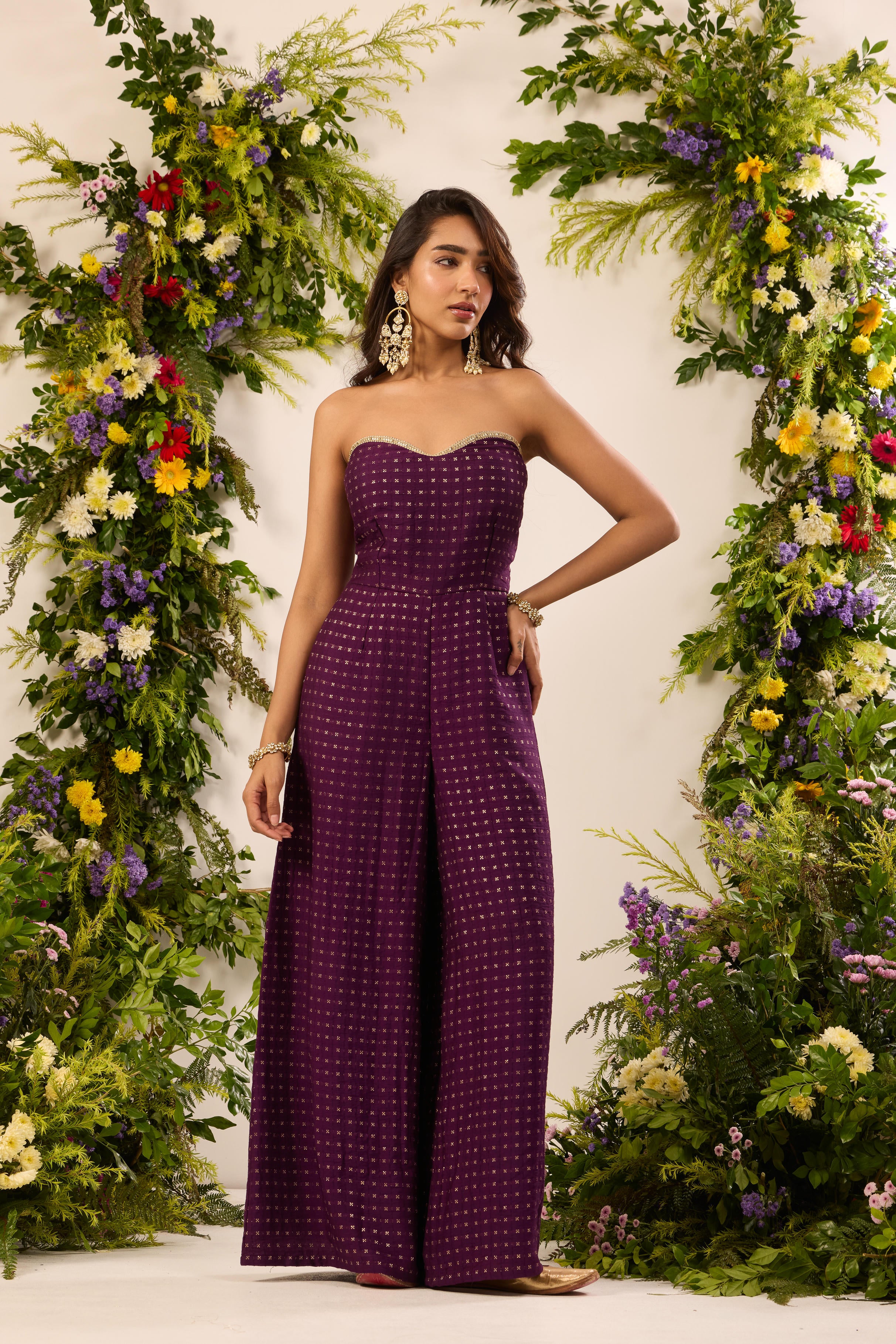 Mastaani Peak Purple Jumpsuit