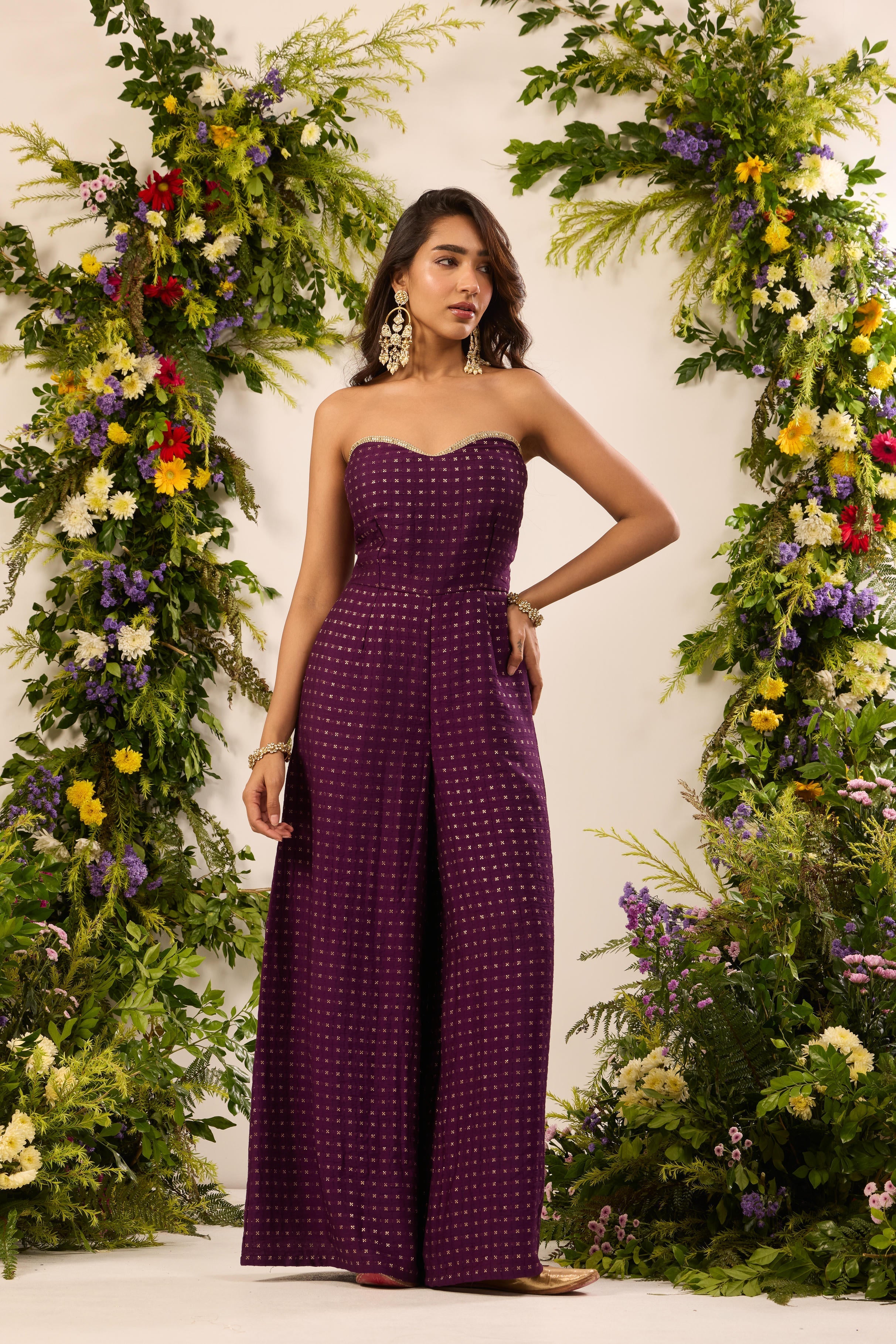 Mastaani Peak Purple Jumpsuit