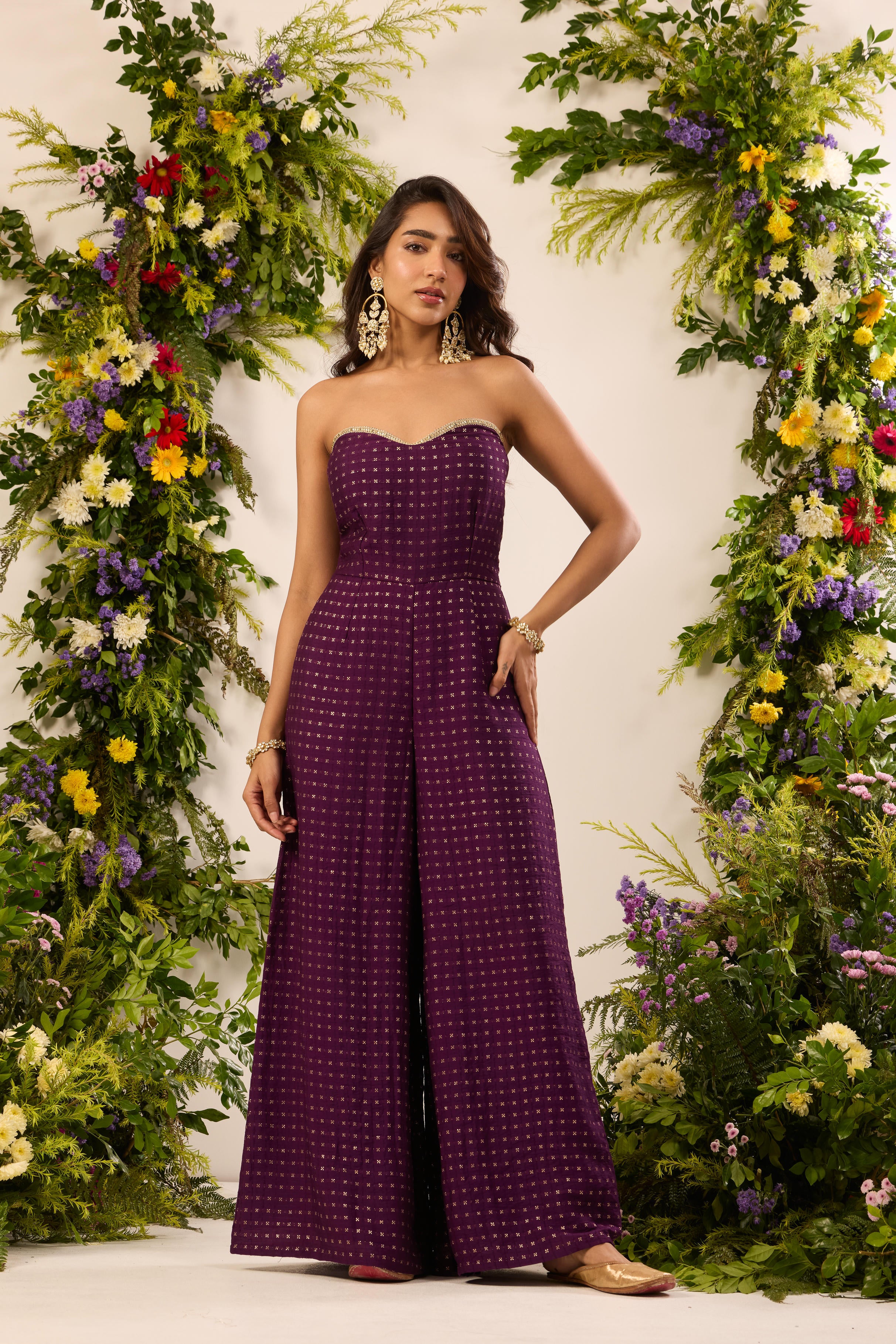 Mastaani Peak Purple Jumpsuit