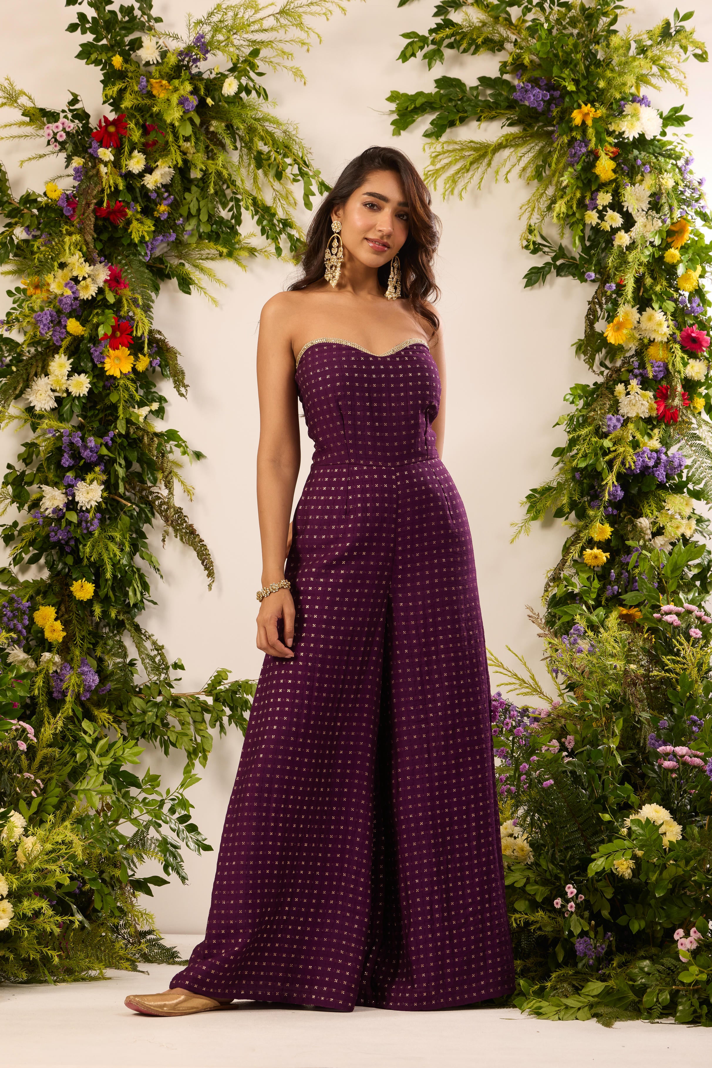 Mastaani Peak Purple Jumpsuit