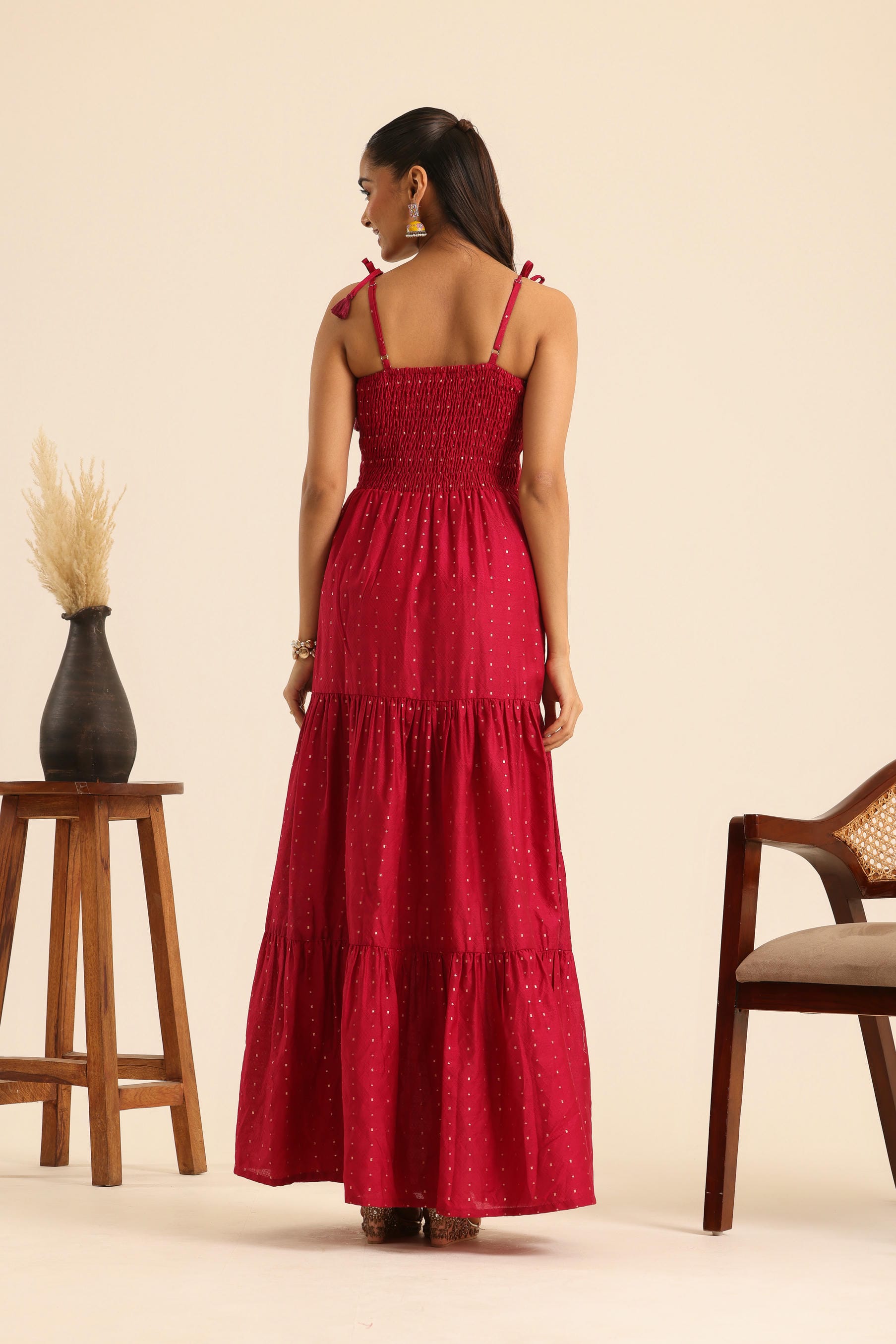 Rangrez Pink Bliss Long Dress