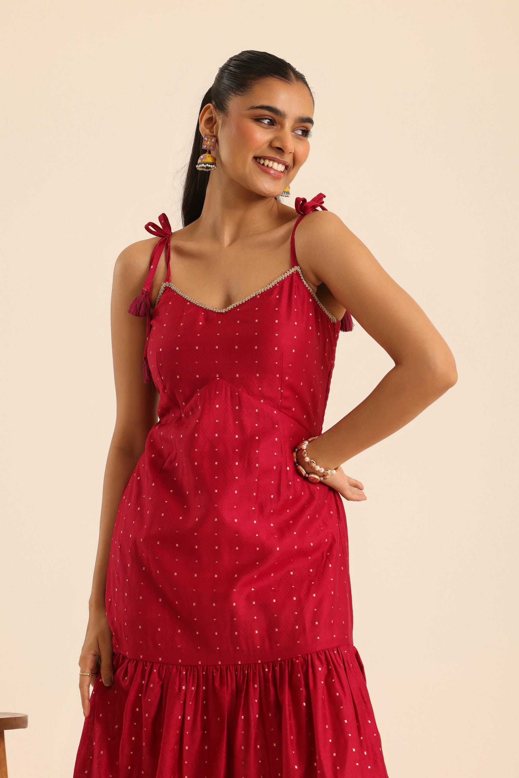 Rangrez Pink Bliss Long Dress