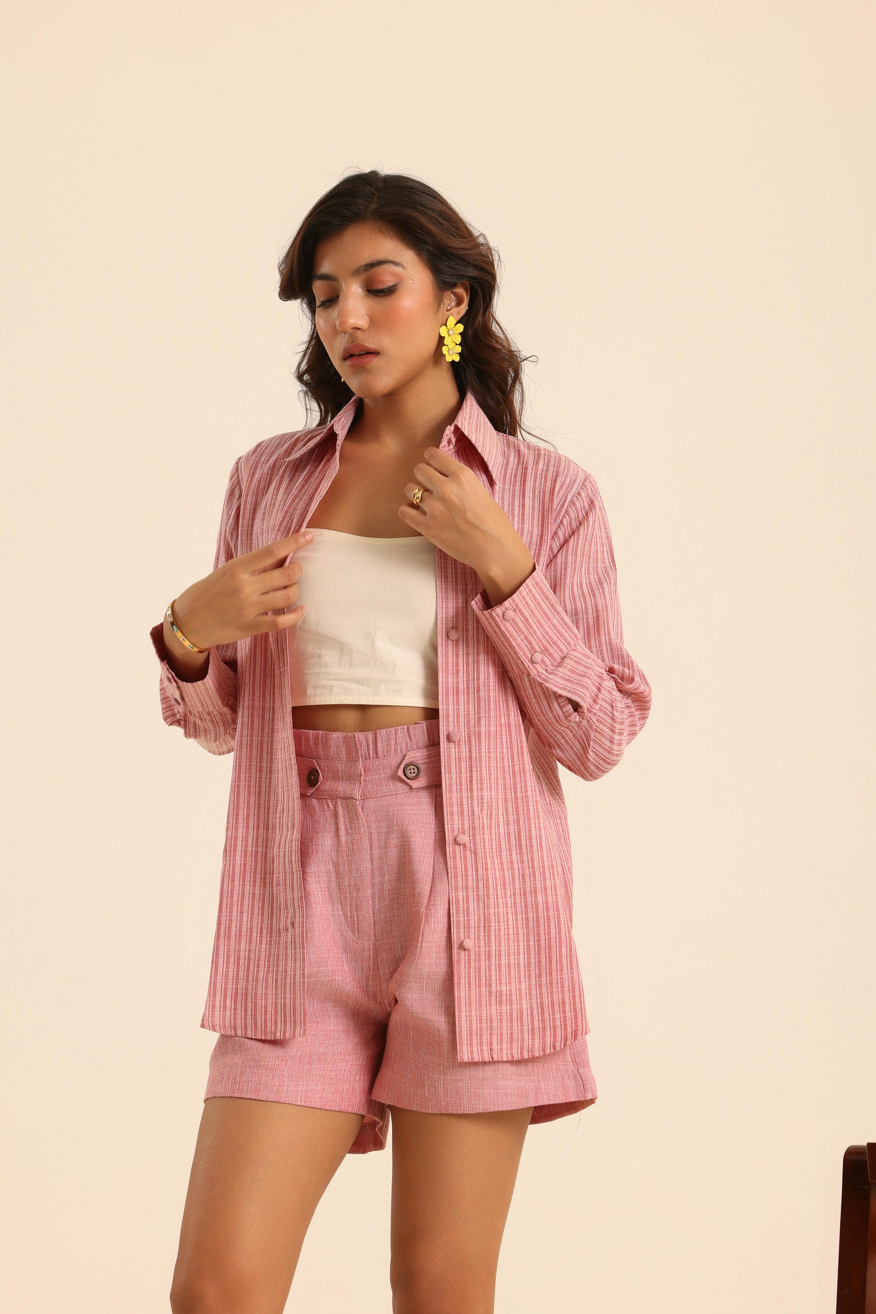 Rangrez Coral Charm Shirt