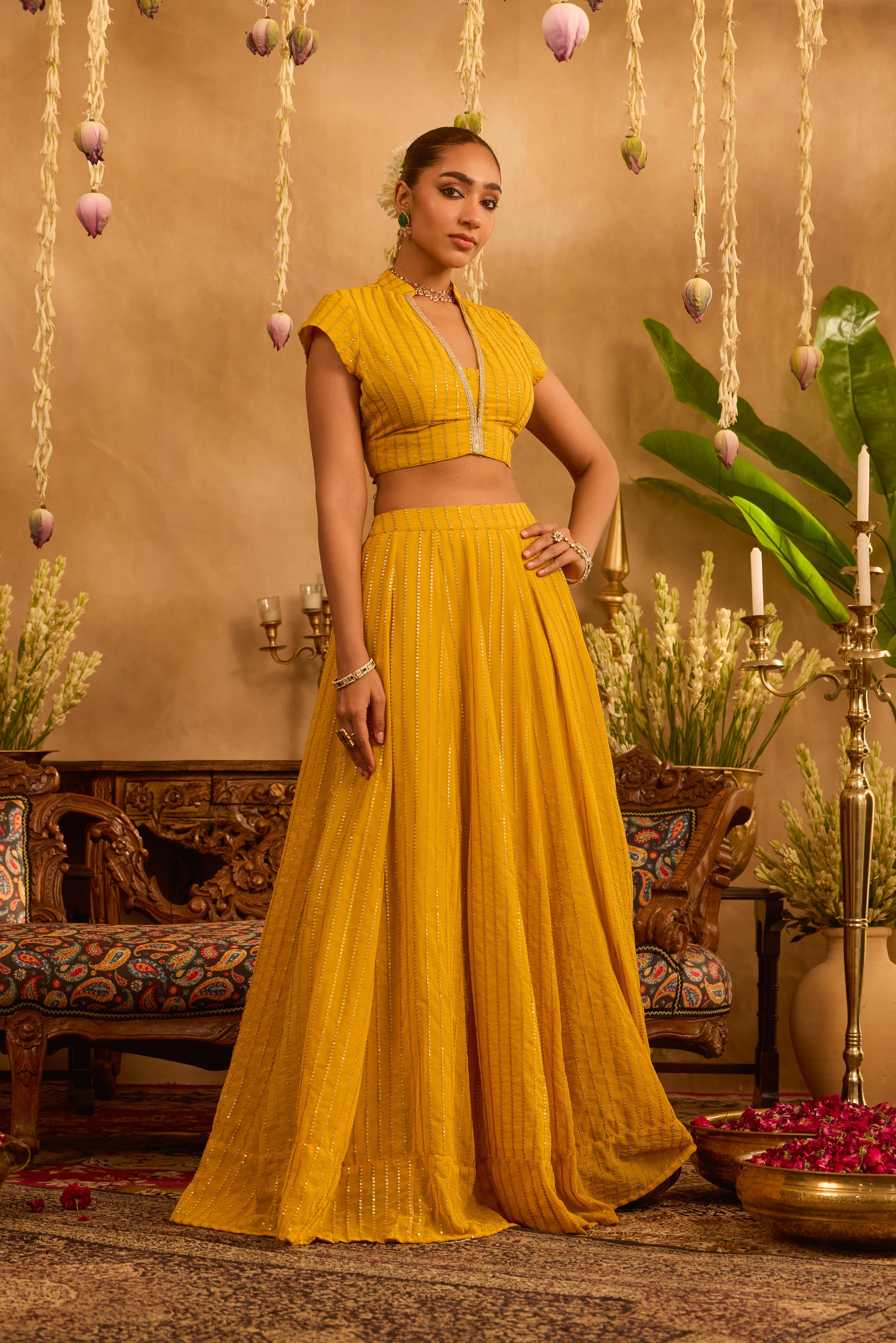 Mastaani Marigold Lehenga Set