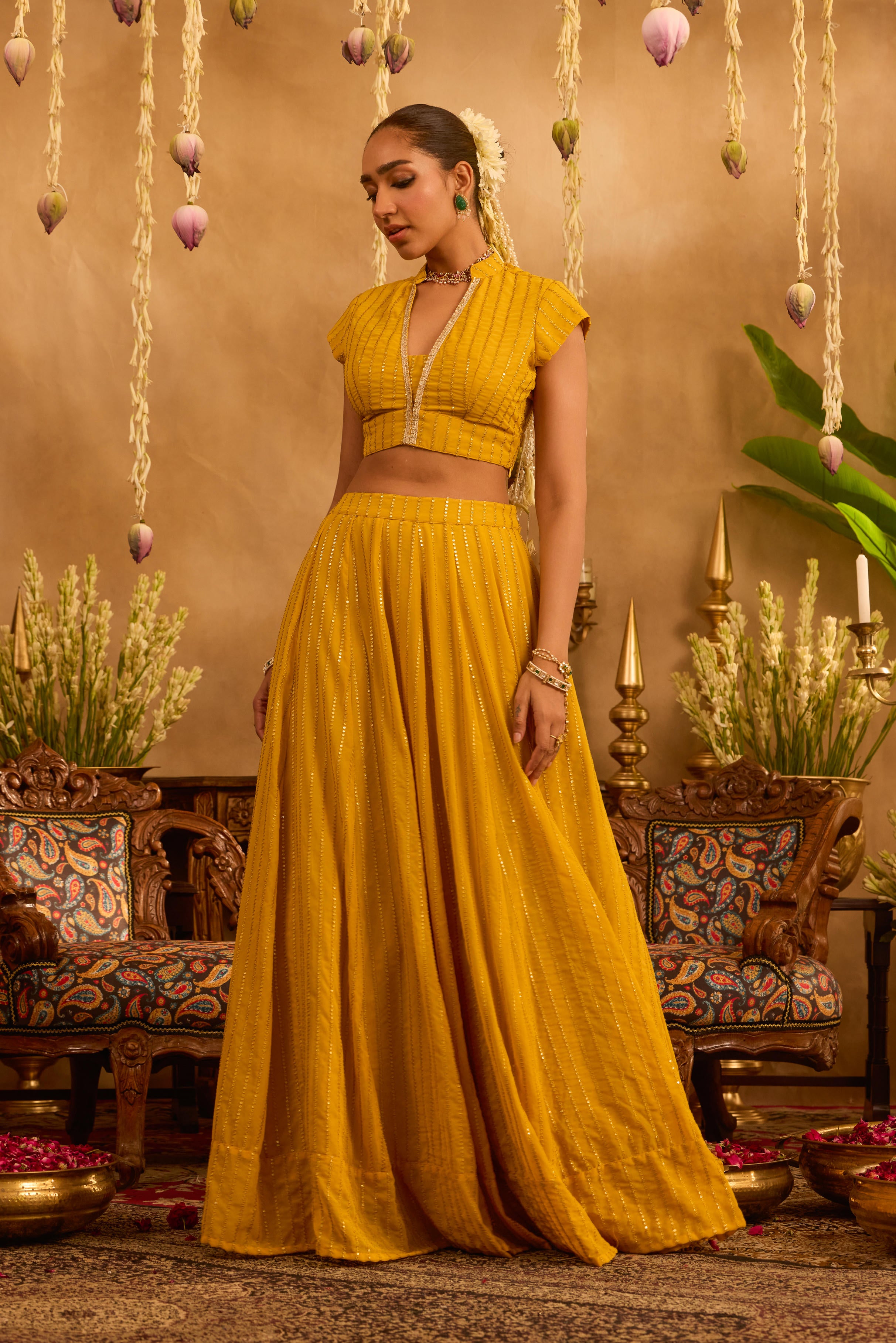 Mastaani Marigold Lehenga Set