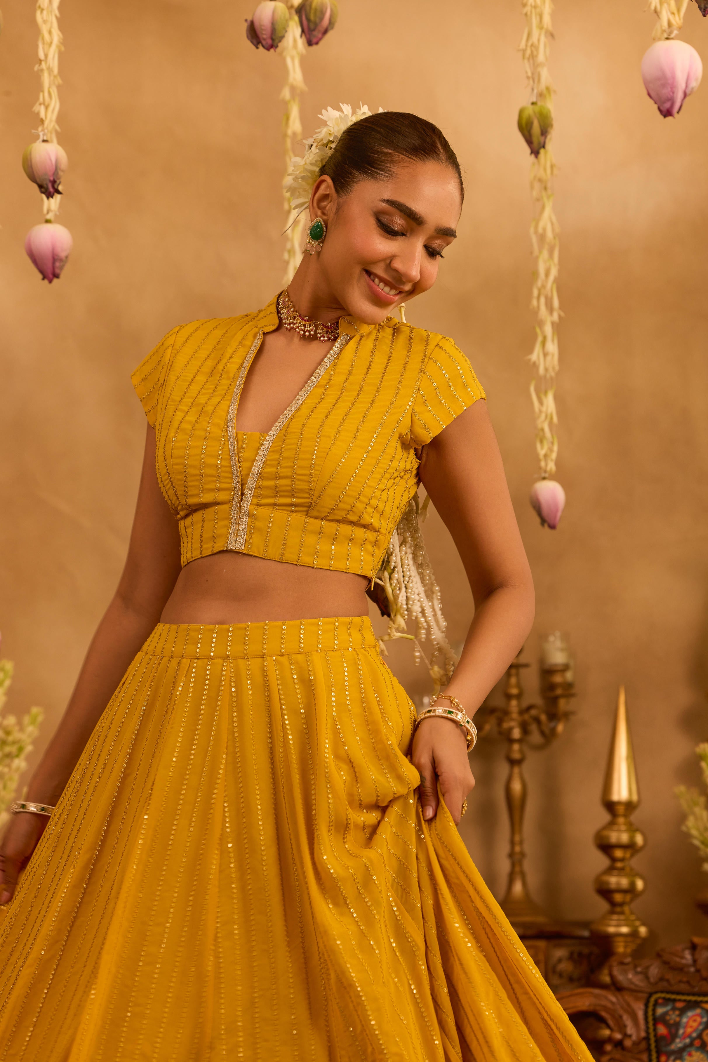 Mastaani Marigold Lehenga Set
