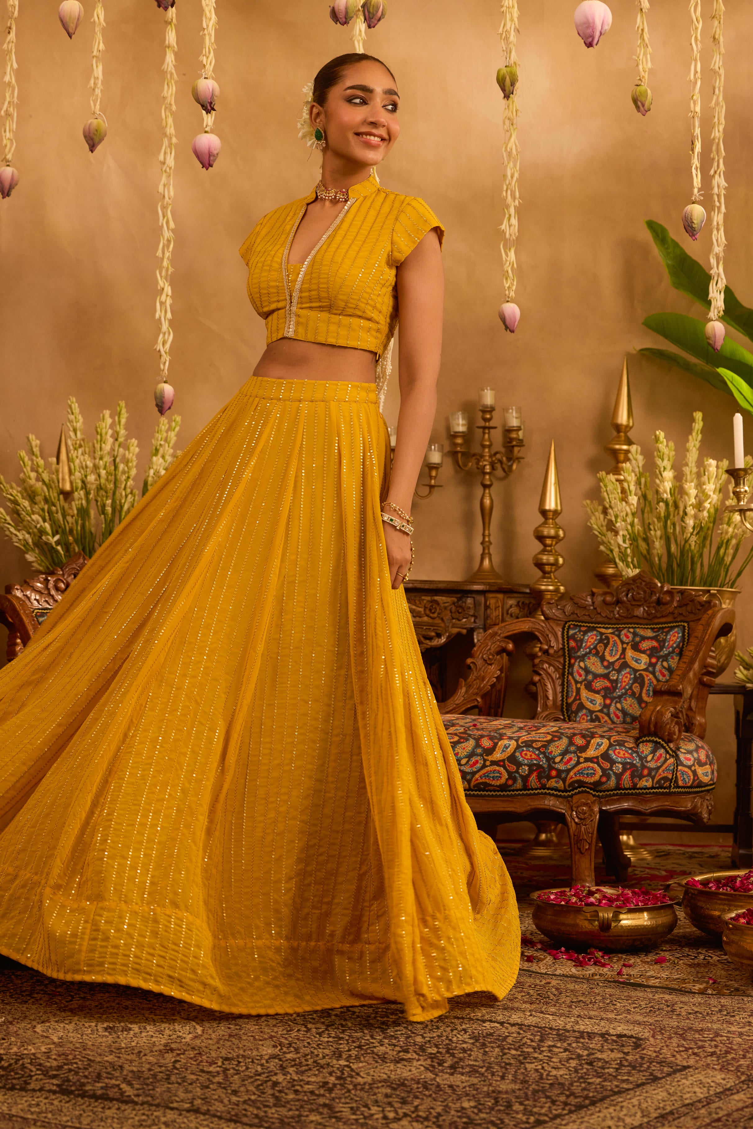Mastaani Marigold Lehenga Set