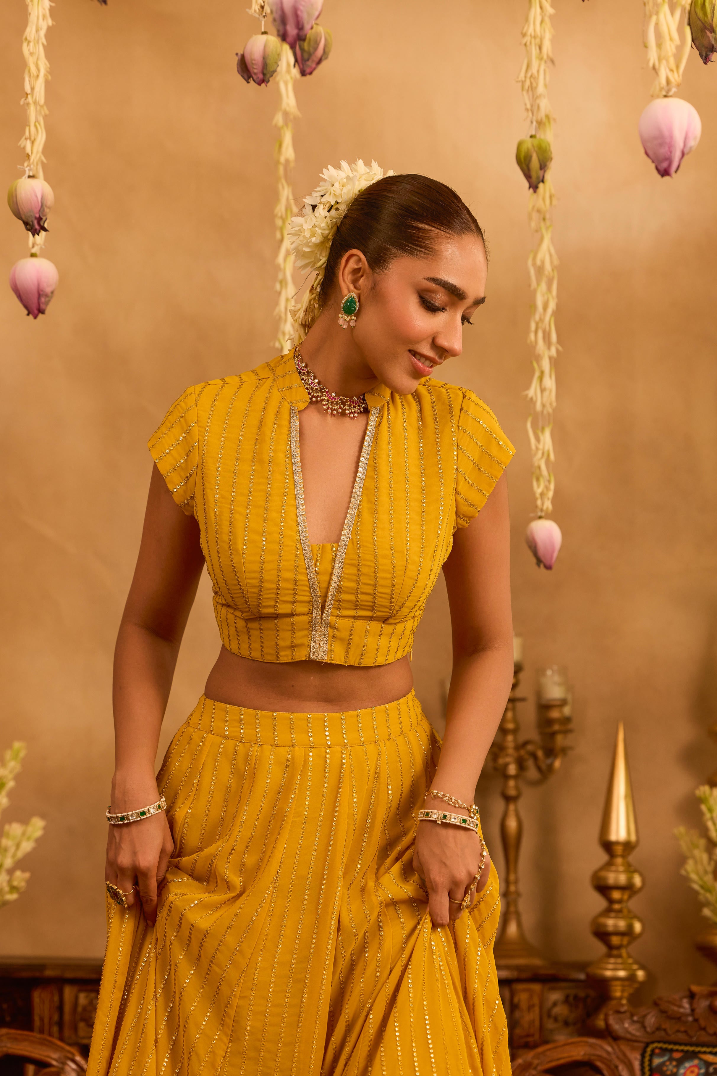 Mastaani Marigold Lehenga Set