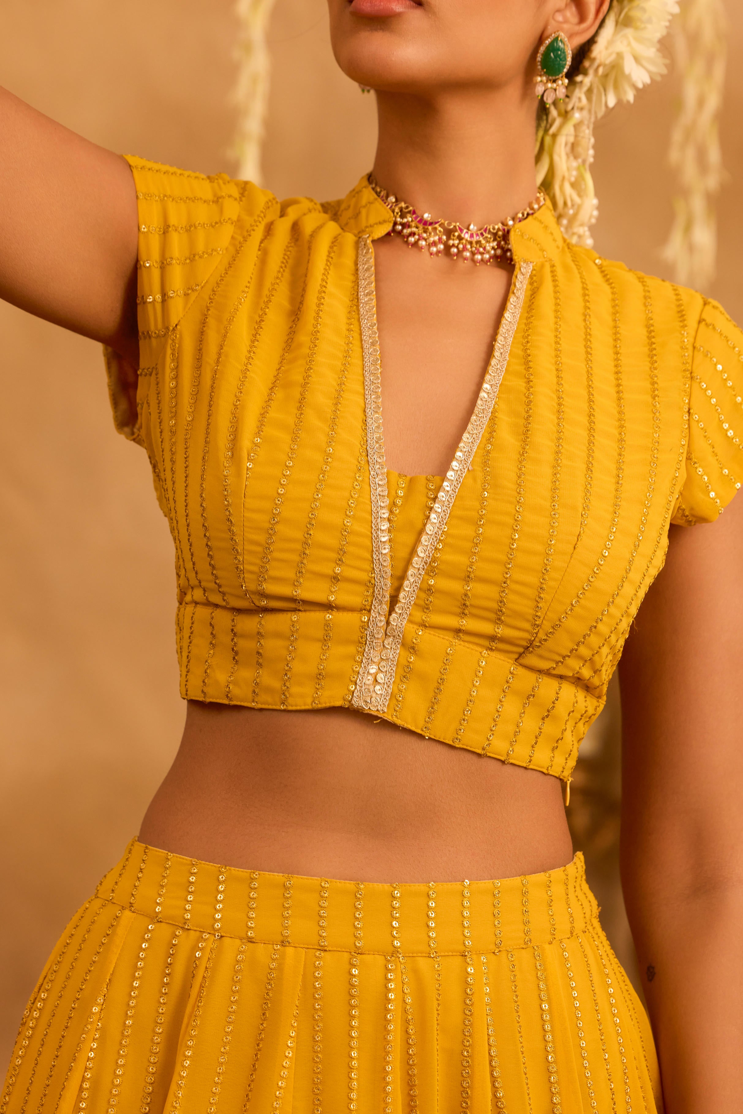 Mastaani Marigold Lehenga Set
