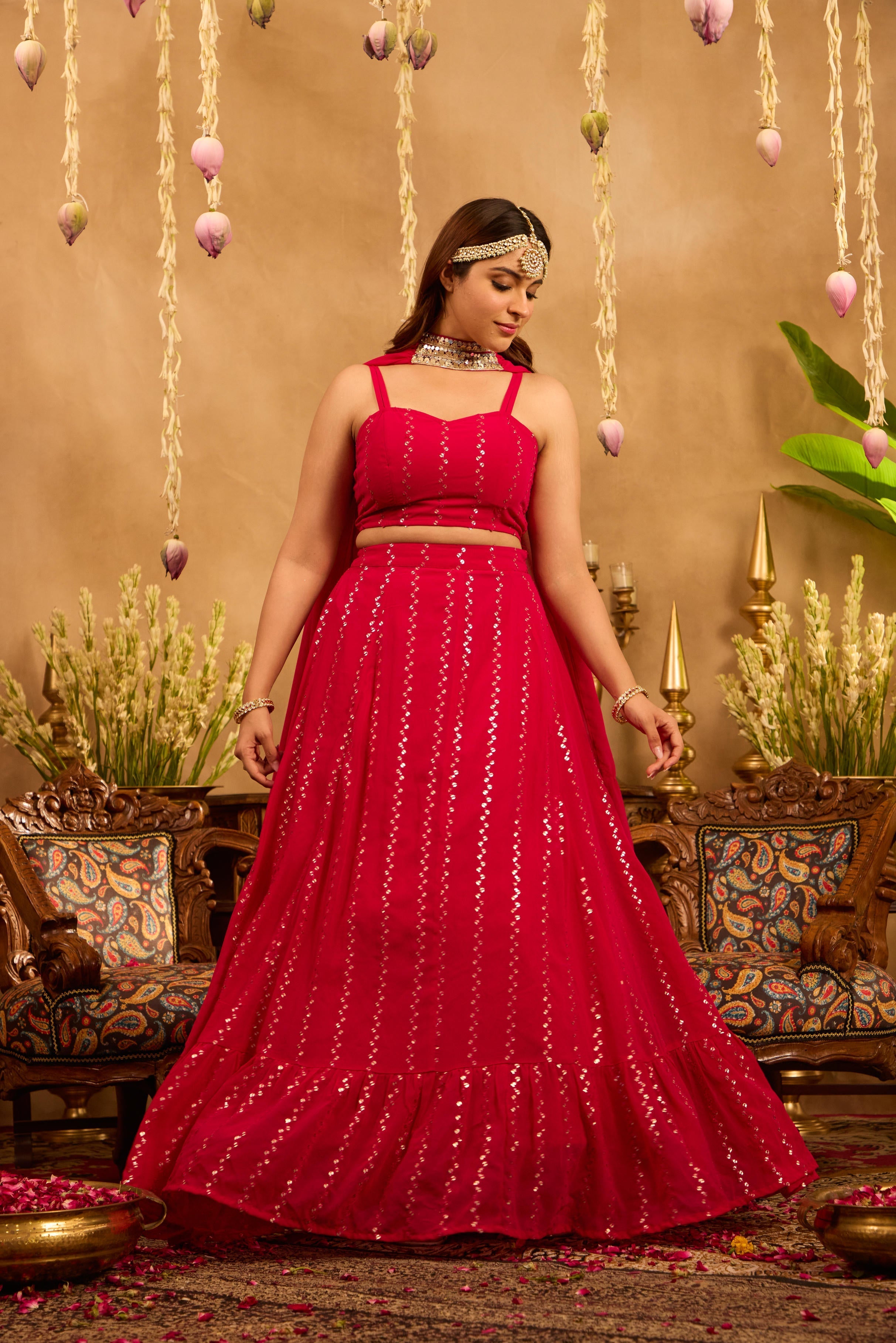 Mastaani Rani Zari Lehenga Set