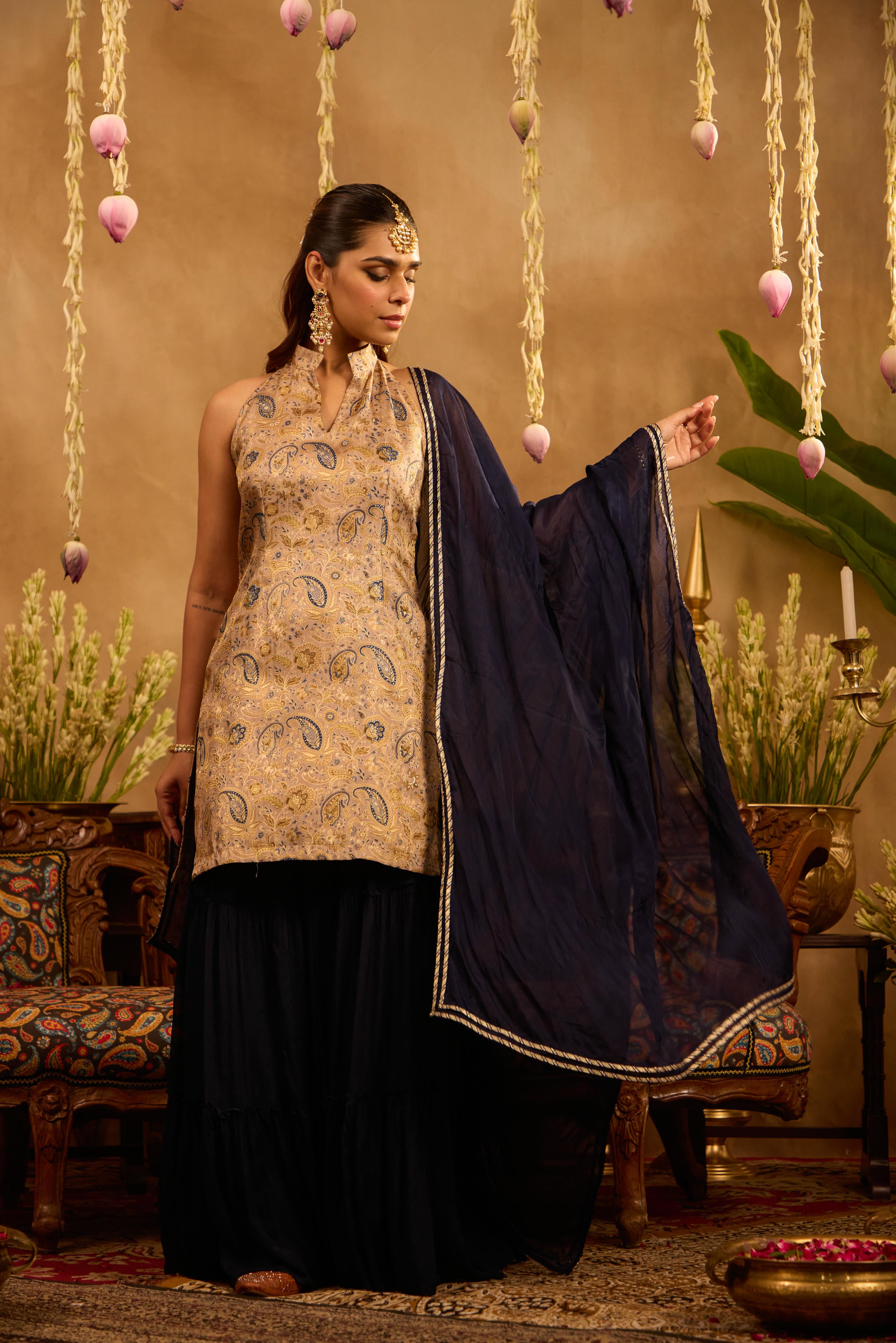 Mastaani Starry Sufi Kurta Set