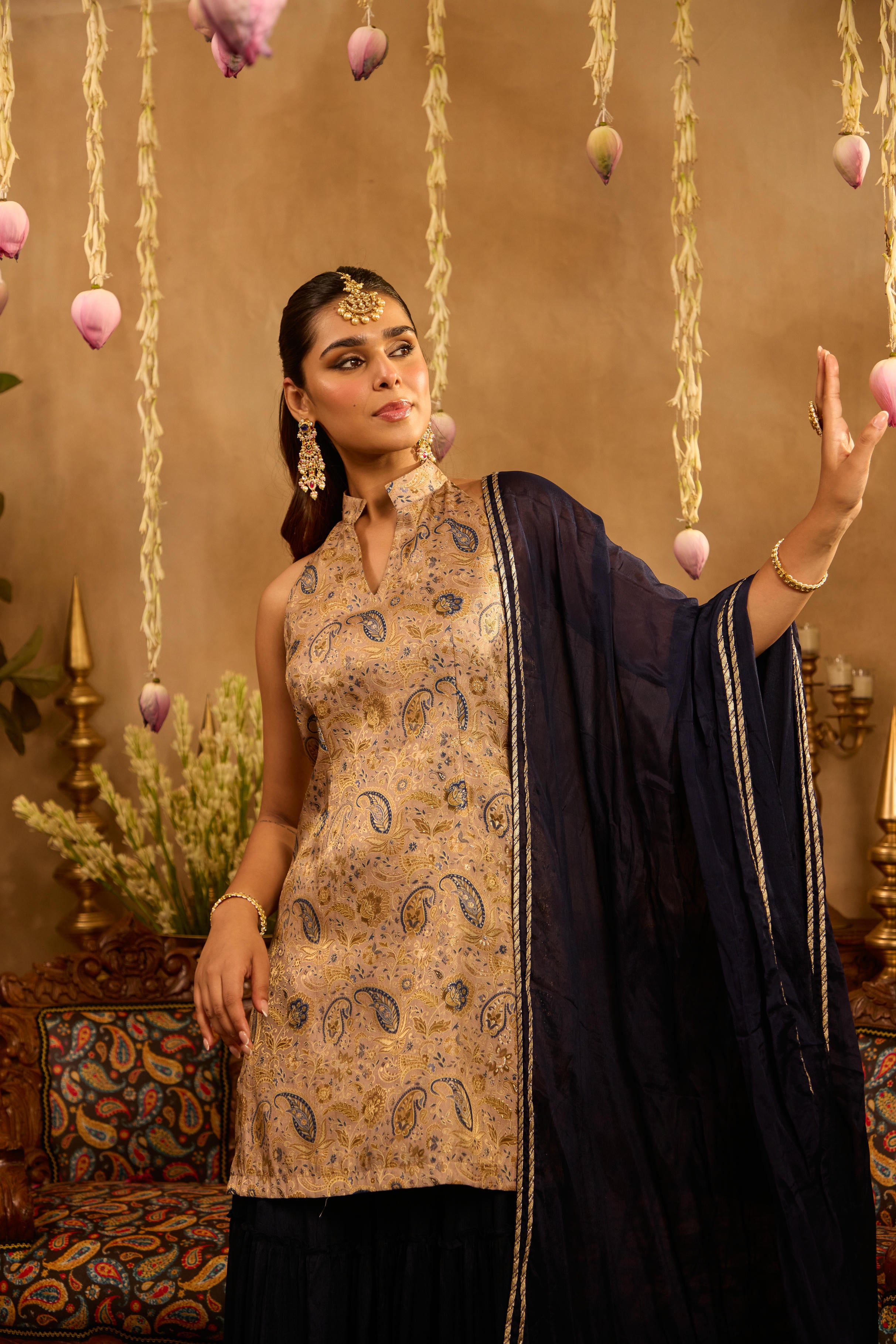 Mastaani Starry Sufi Kurta Set