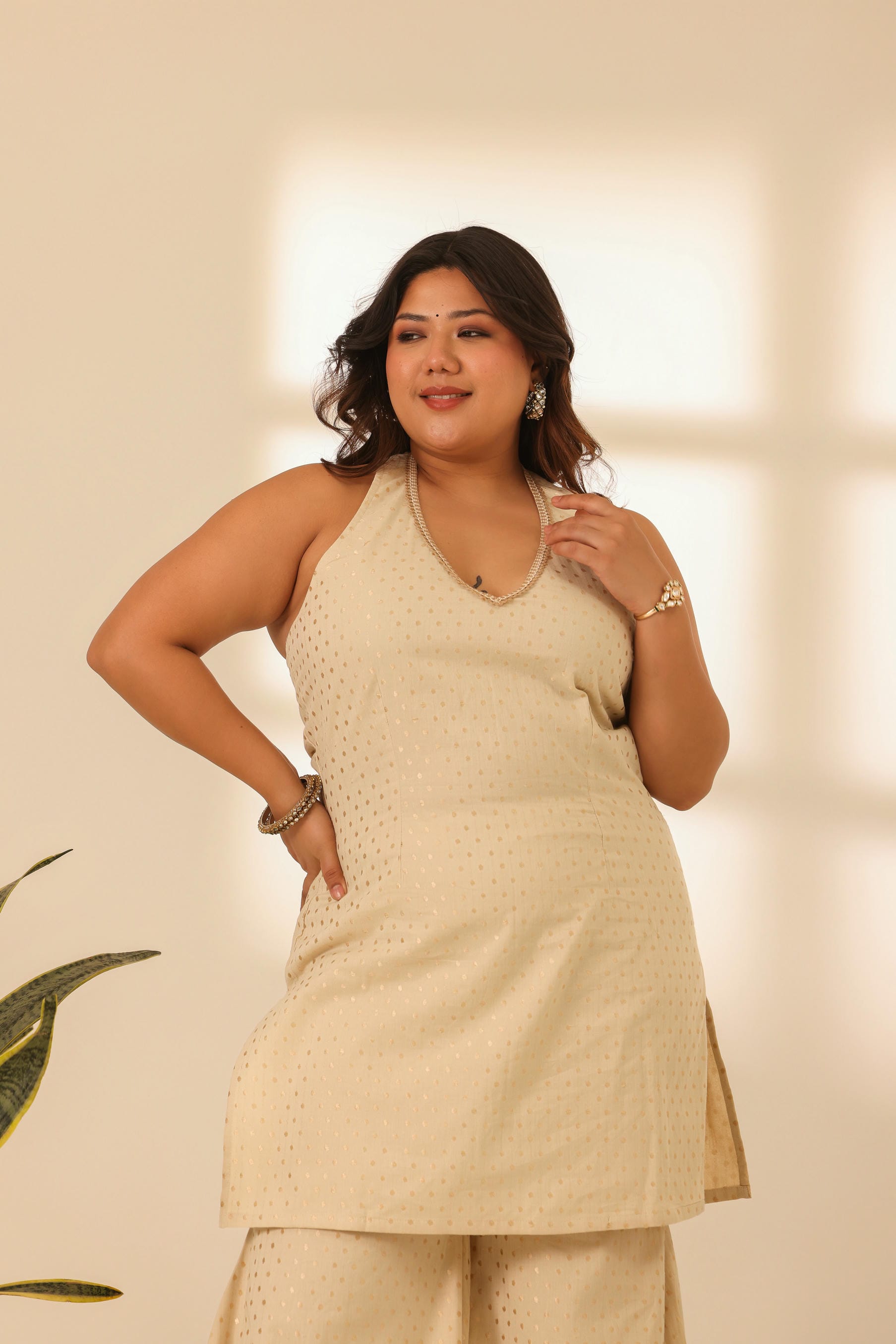 Rangrez Golden Hour Kurta Sharara Set