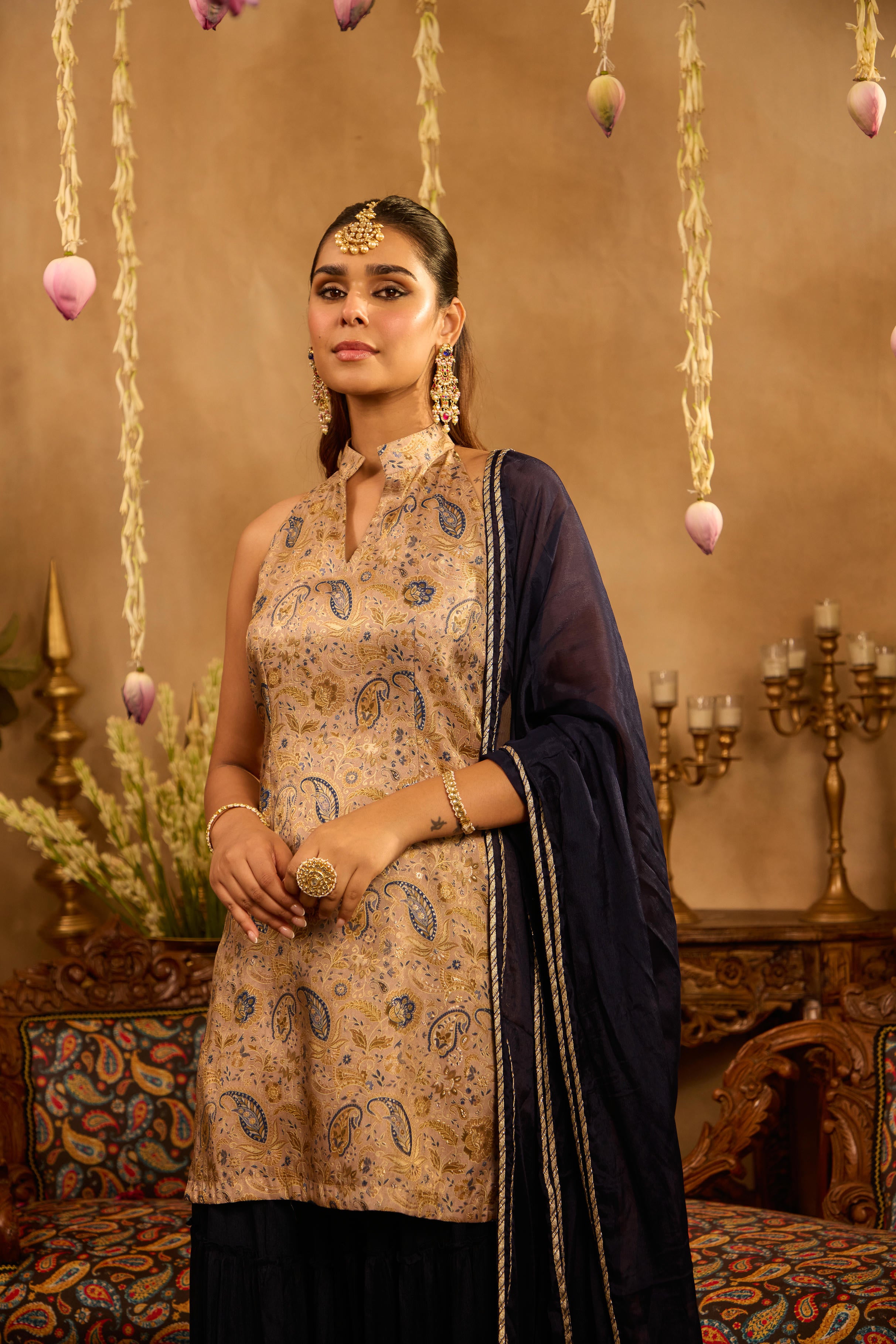 Mastaani Starry Sufi Kurta Set