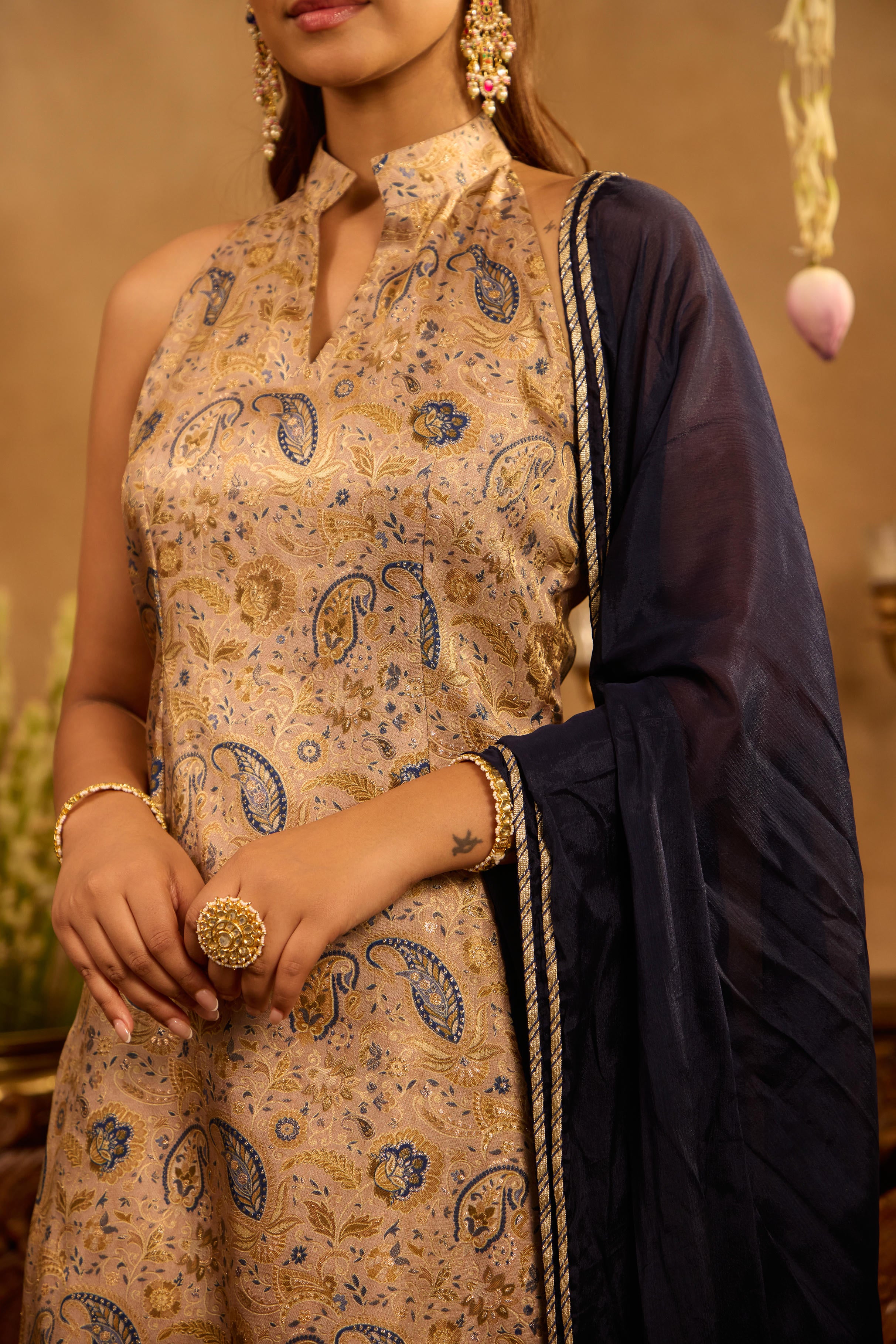 Mastaani Starry Sufi Kurta Set
