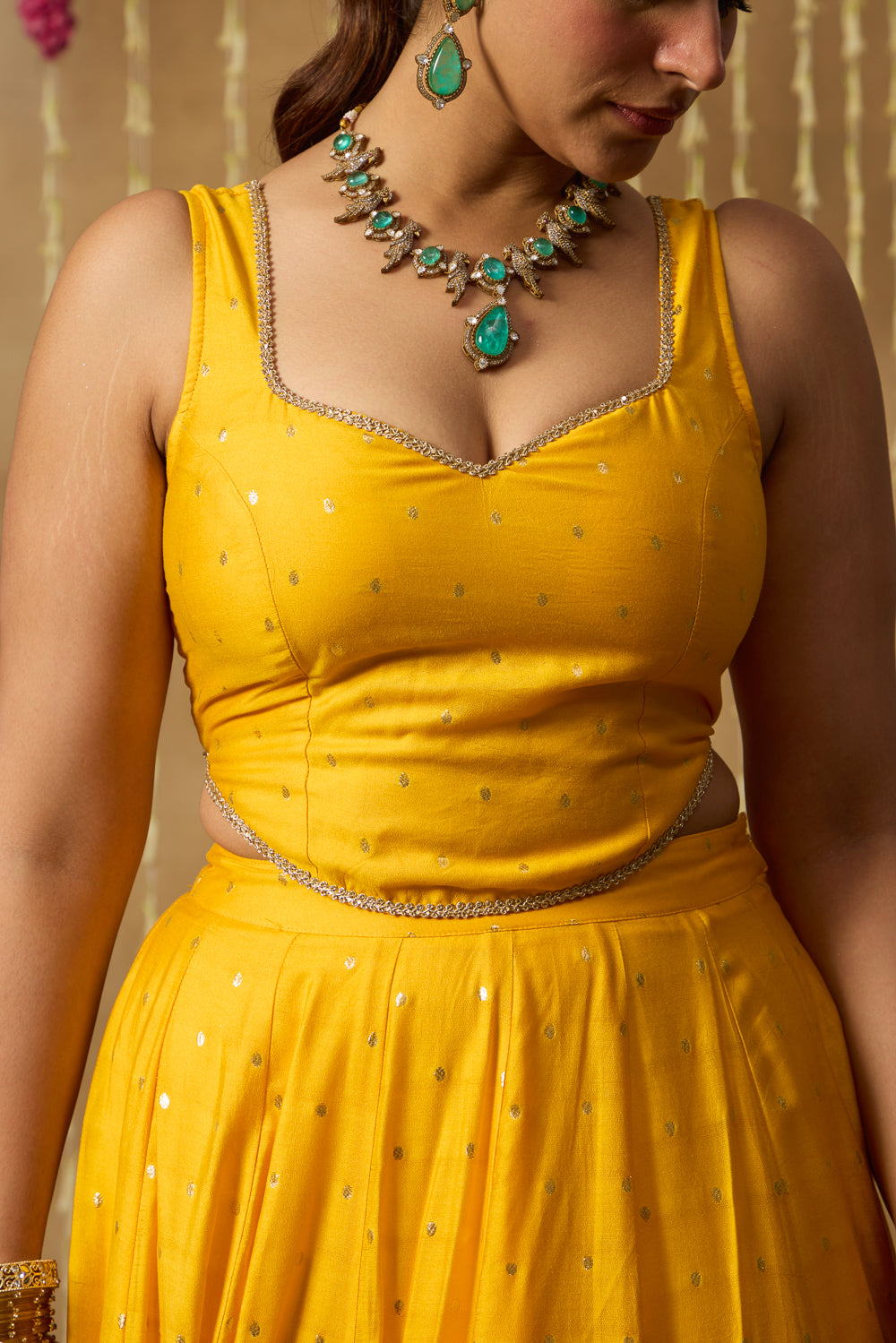 Jhoom Sunny Yellow Lehenga Set