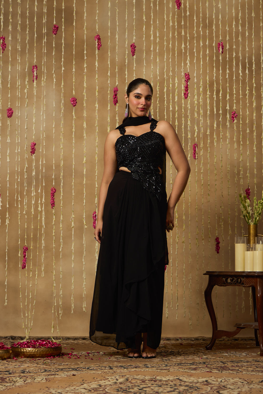Jhoom Black Asymmetric Fusion Set
