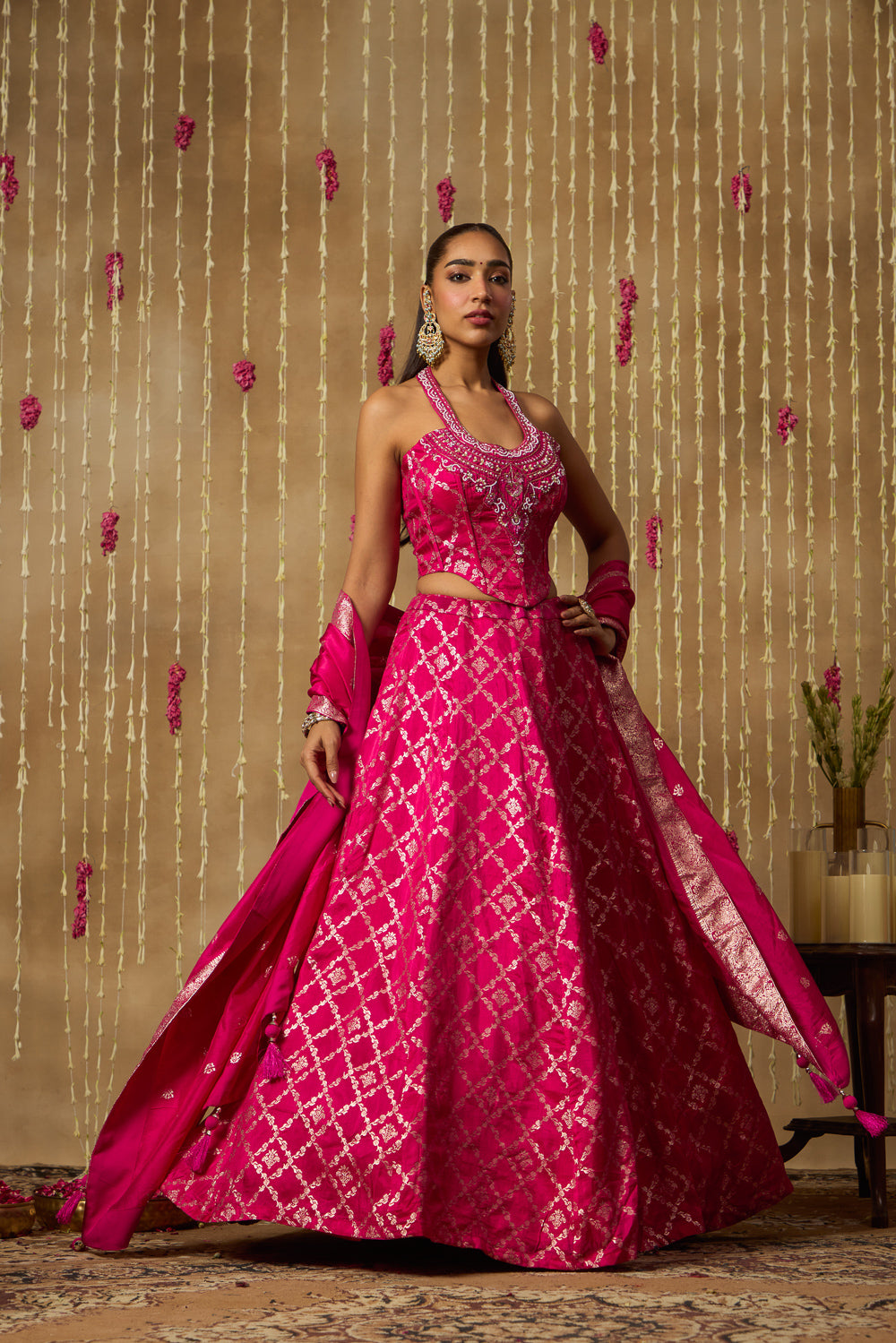 Jhoom Rani Shimmer Lehenga Set