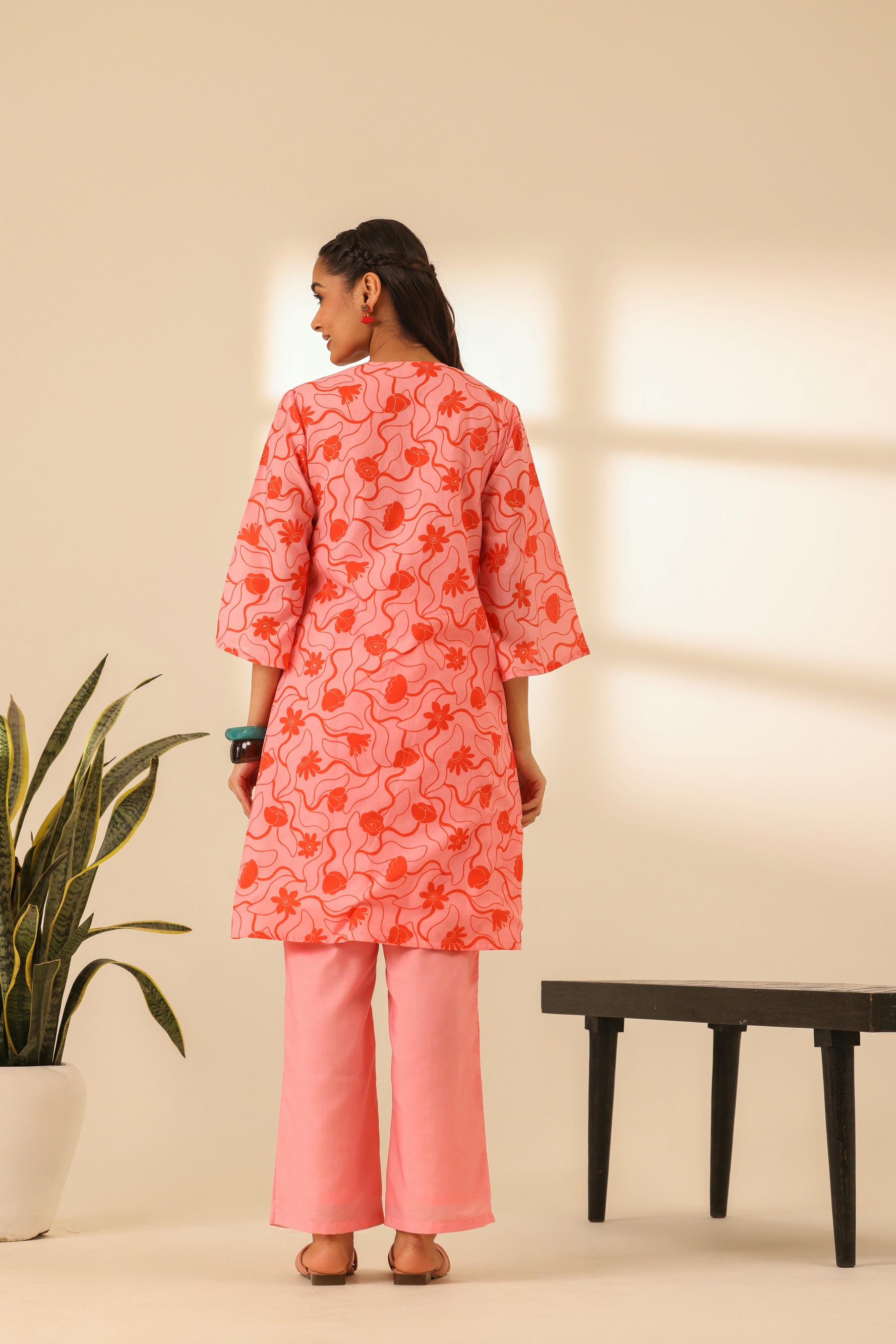 Rangrez Flamingo A Line Kurta Set