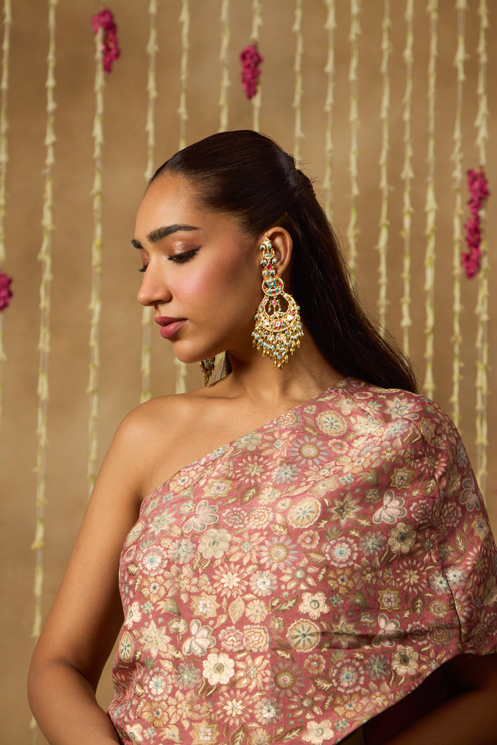 Jhoom Vintage Rose Drape Set