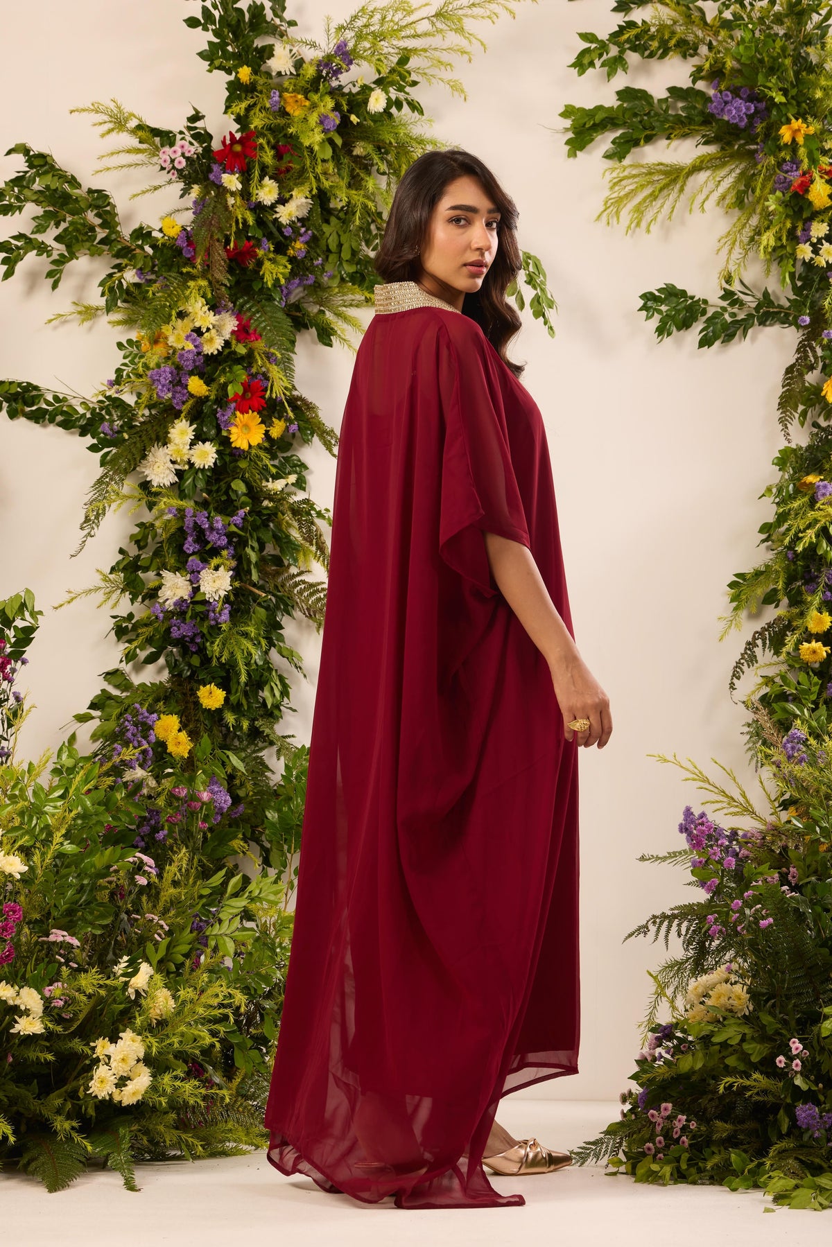 Mastaani Ruby Kaftan