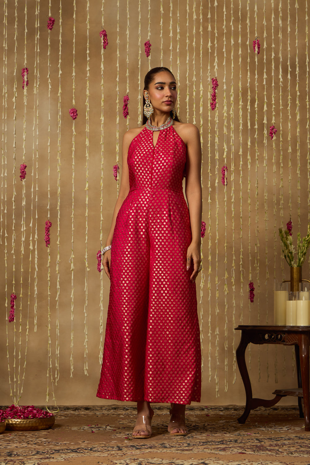Jhoom Rani Brocade Jumpsuit