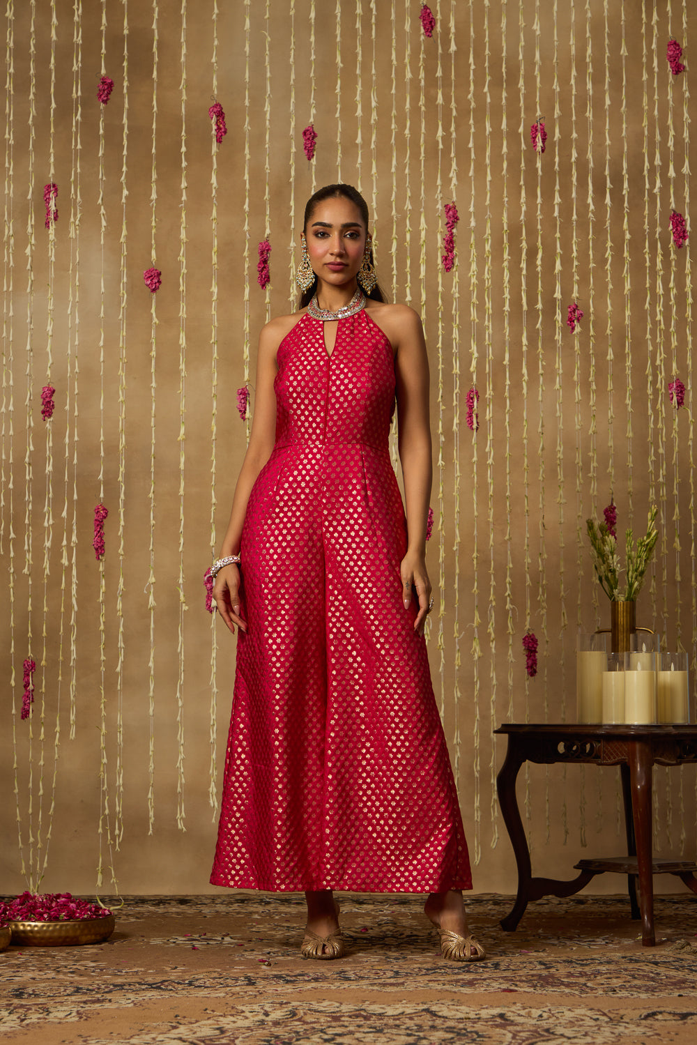 Jhoom Rani Brocade Jumpsuit
