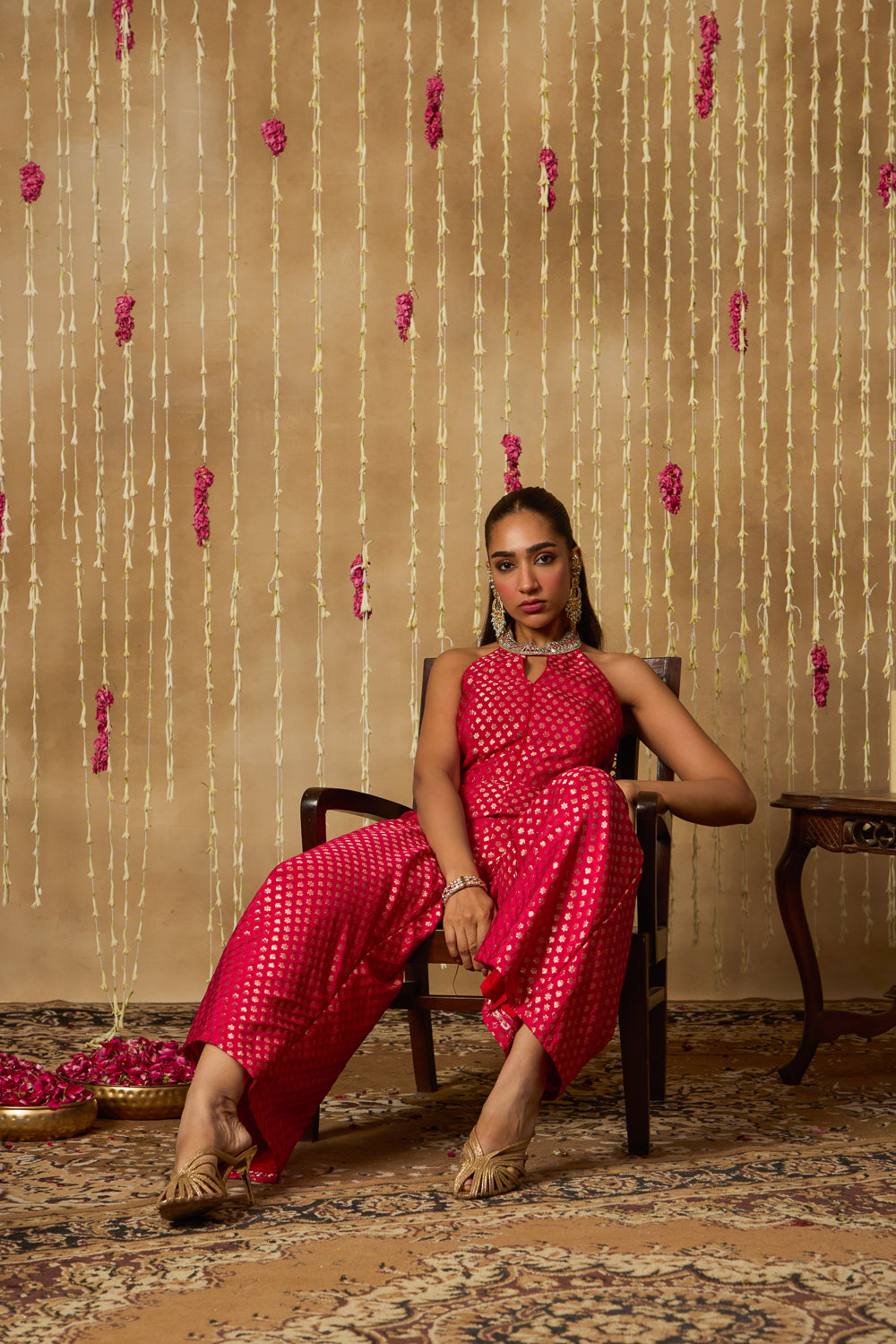 Jhoom Rani Brocade Jumpsuit