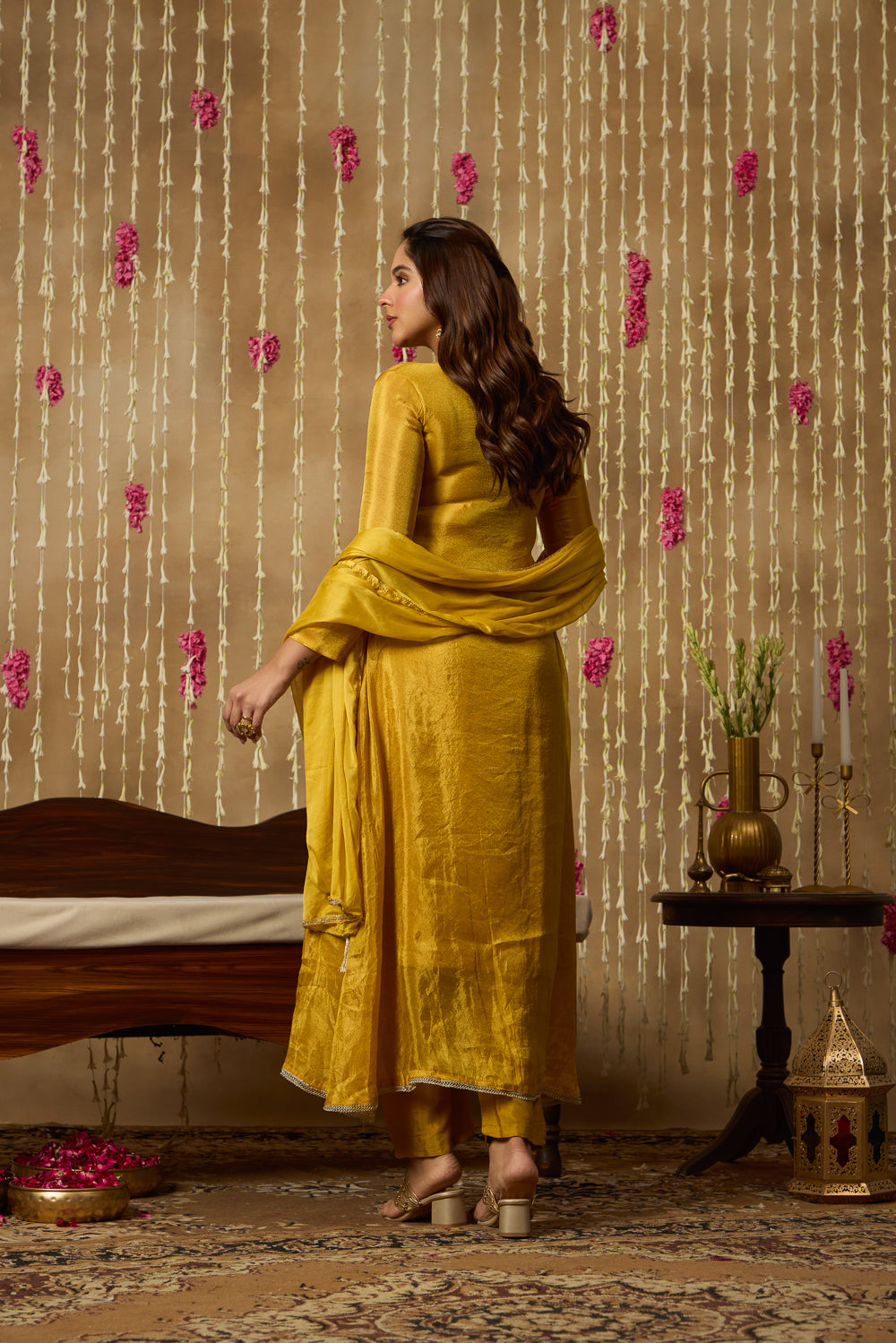 Jhoom Amber Bloom Anarkali Set