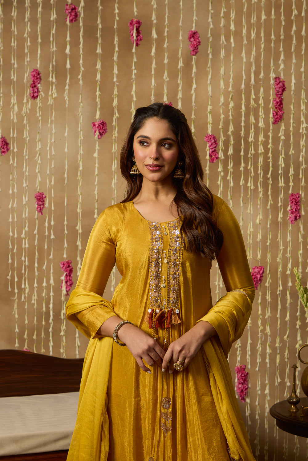 Jhoom Amber Bloom Anarkali Set