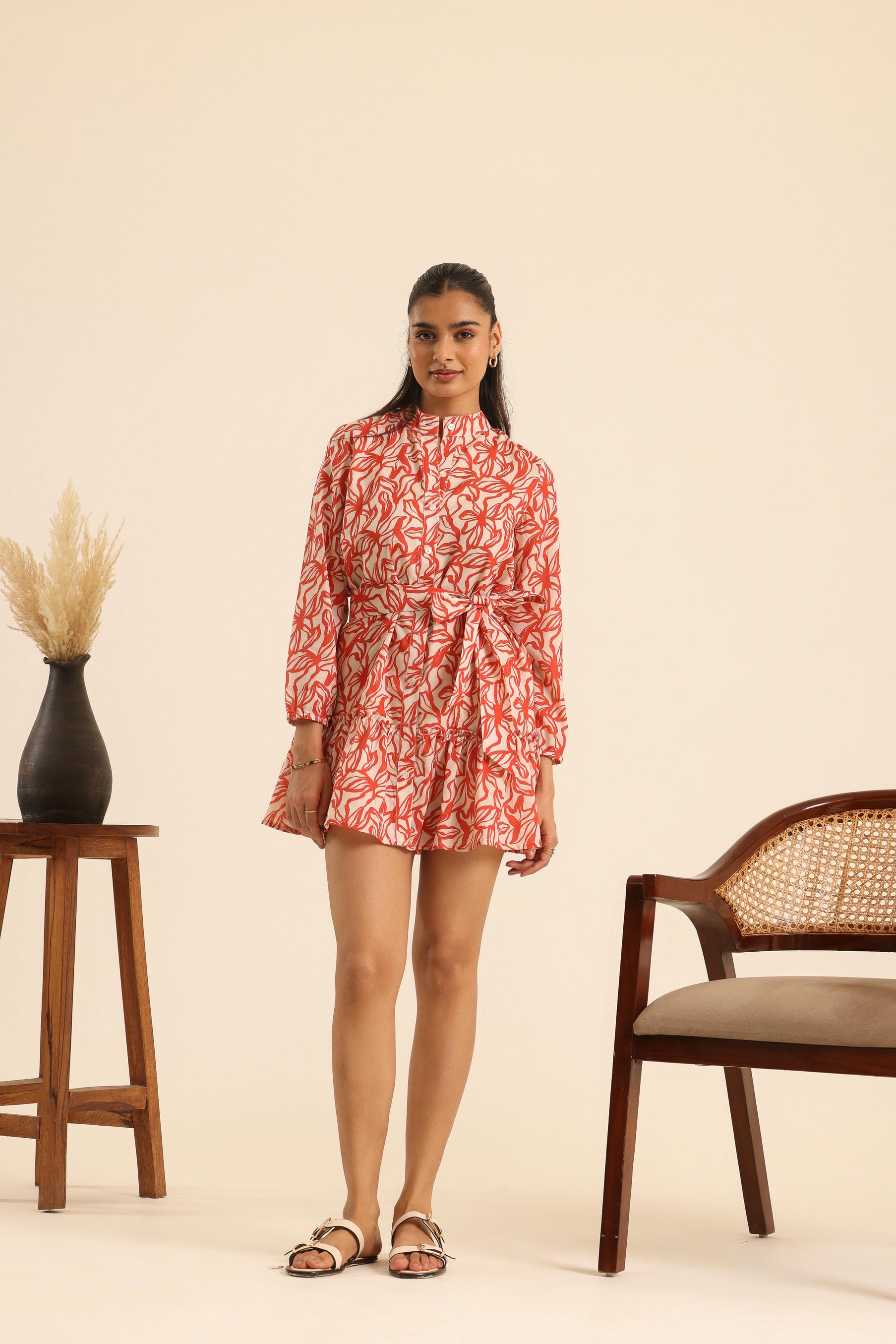Rangrez Sexy Salsa Belted Dress