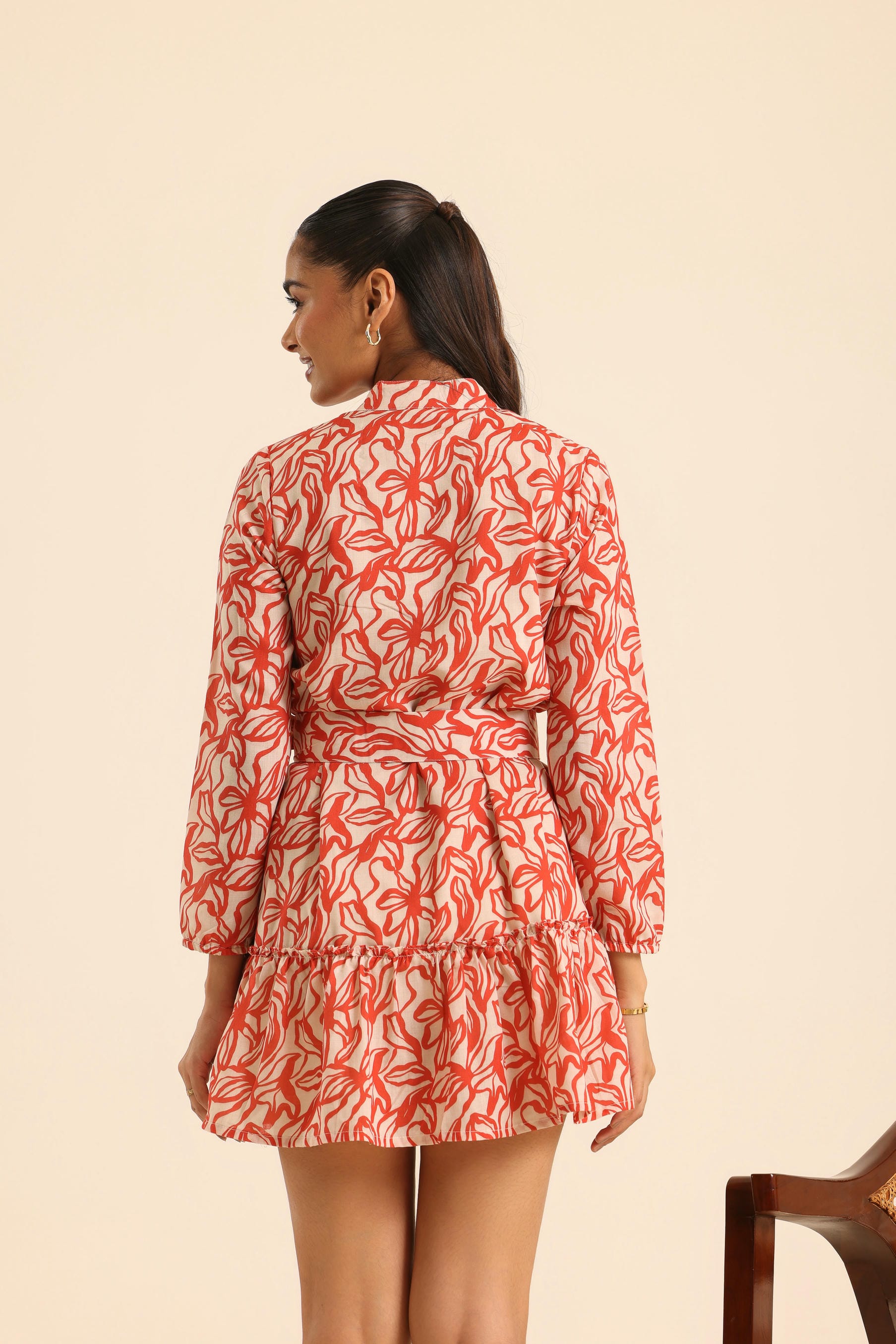 Rangrez Sexy Salsa Belted Dress