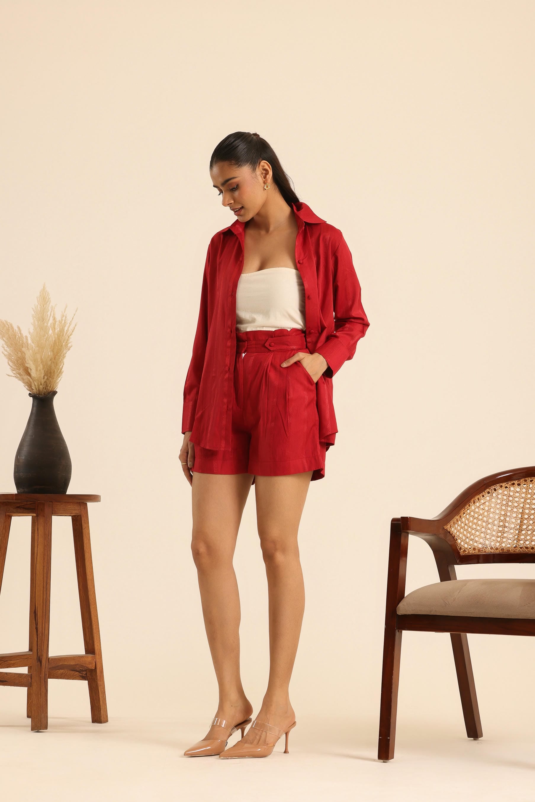 Rangrez Cherry Pop Shorts