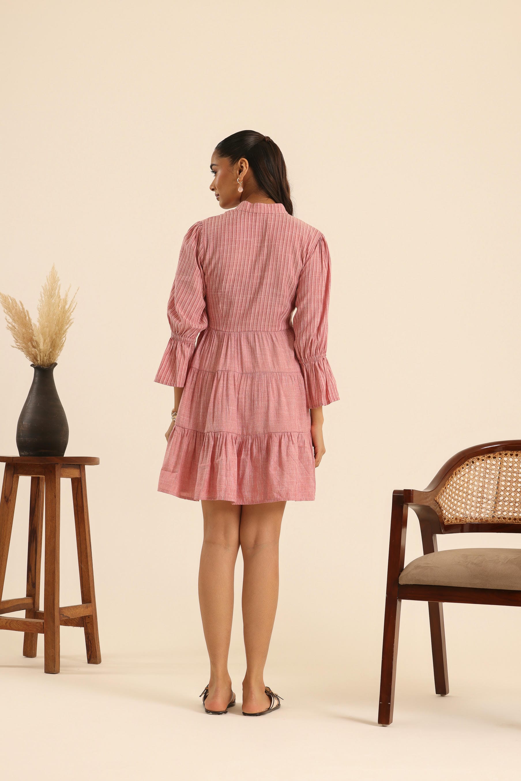 Rangrez Plush Rush Tiered Dress