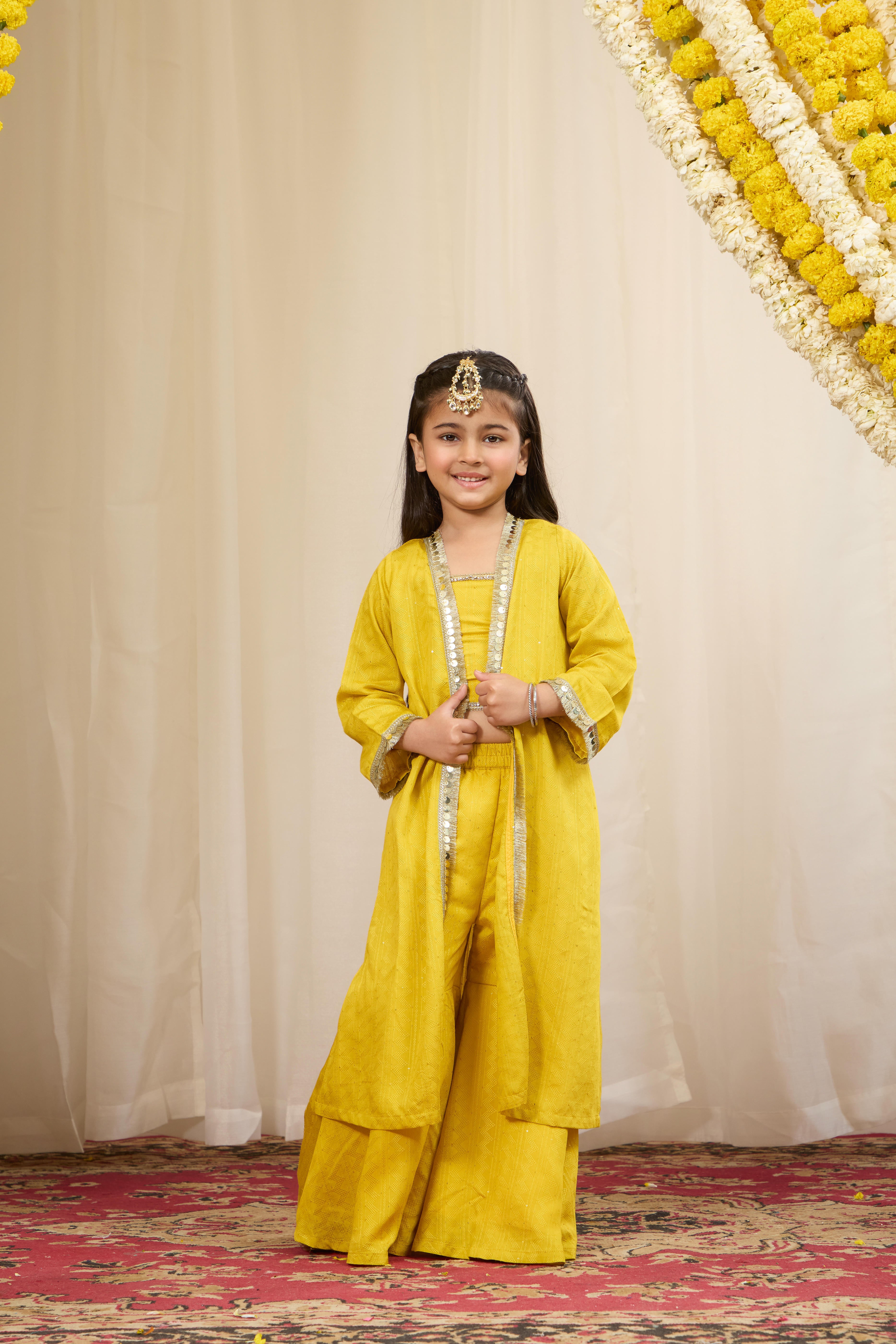 Alaya Kids Yellow Overlay Set