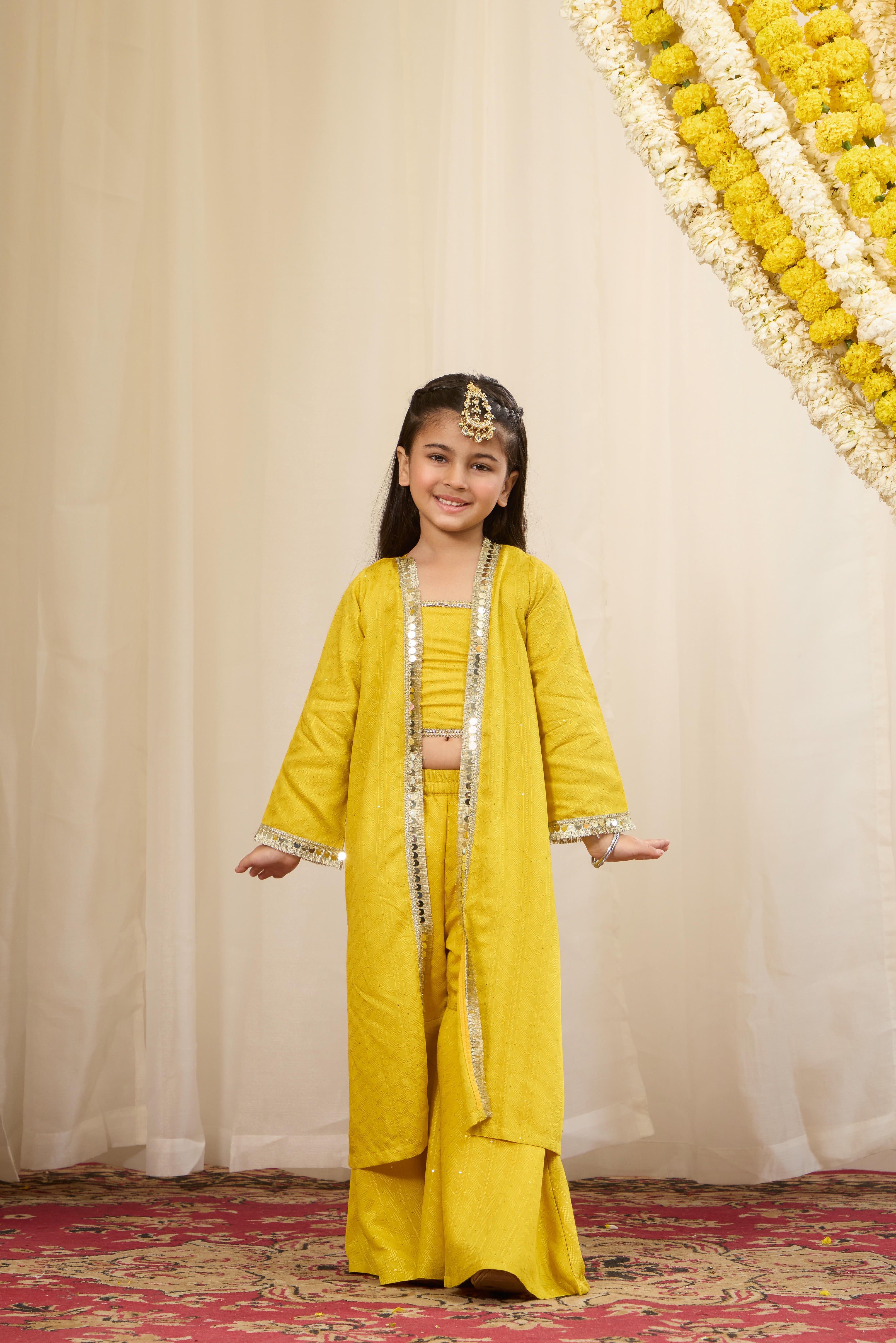 Alaya Kids Yellow Overlay Set