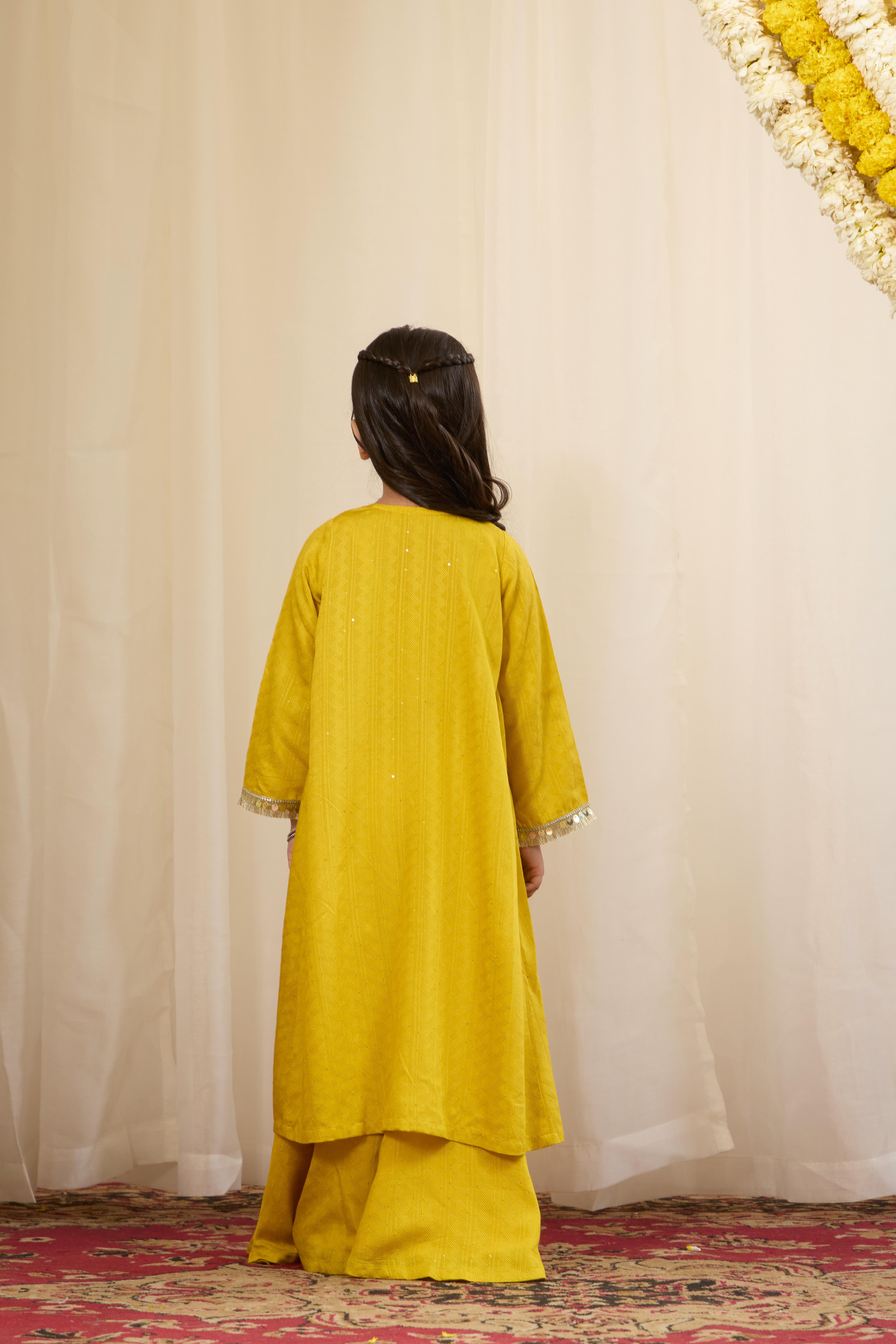 Alaya Kids Yellow Overlay Set