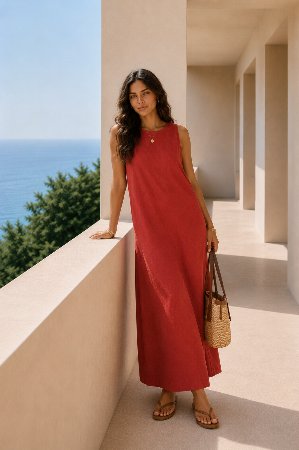 Tokyo Brick Ease Dress