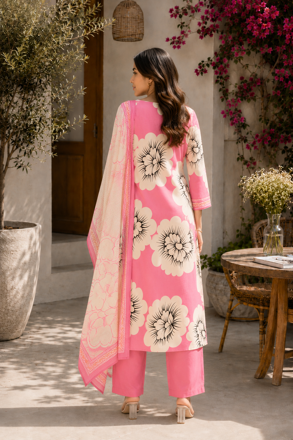 Alaya Select Blush Bloom Kurta Set 5