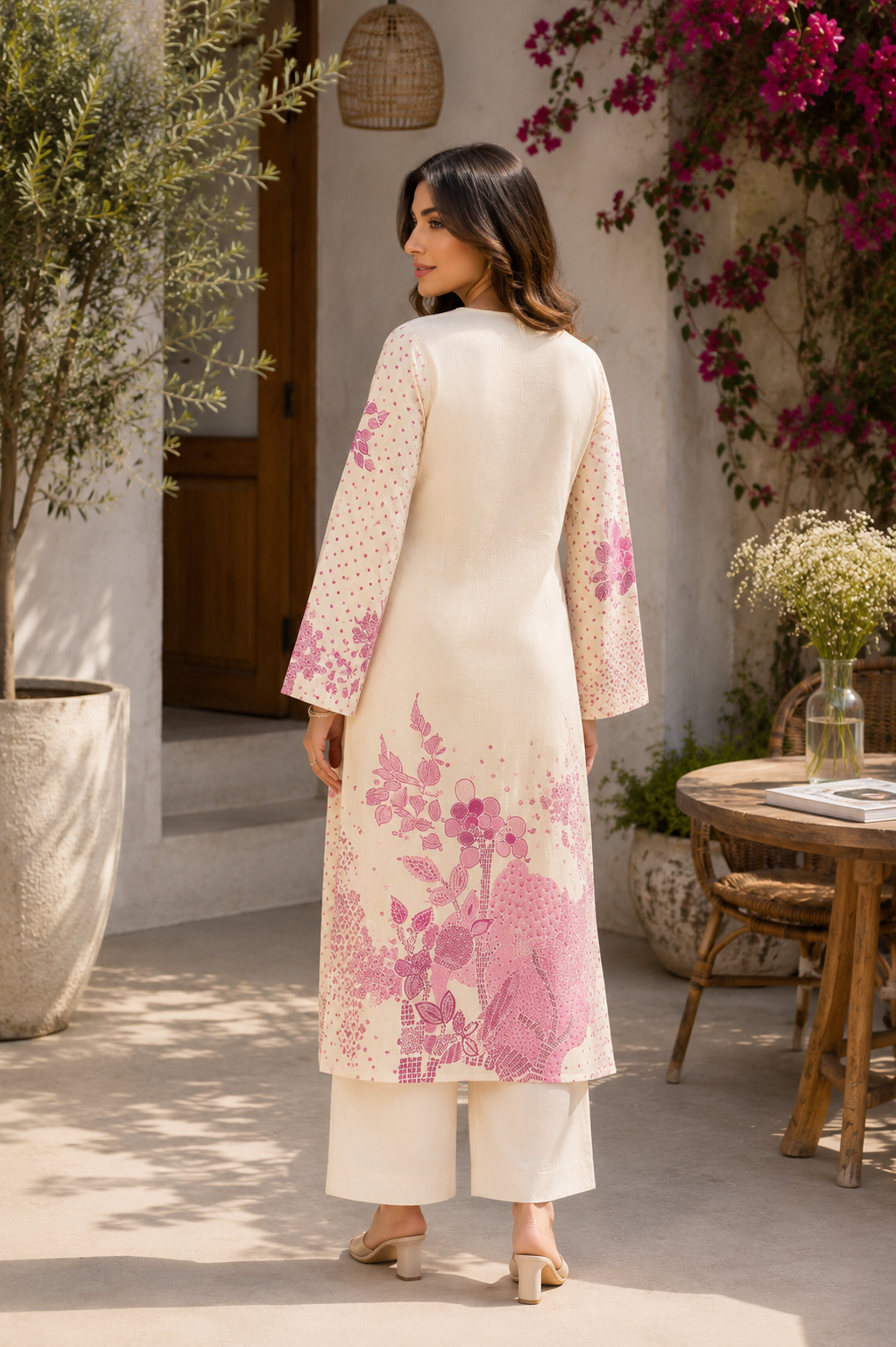 Alaya Select Ivory Statement Kurta Set 5