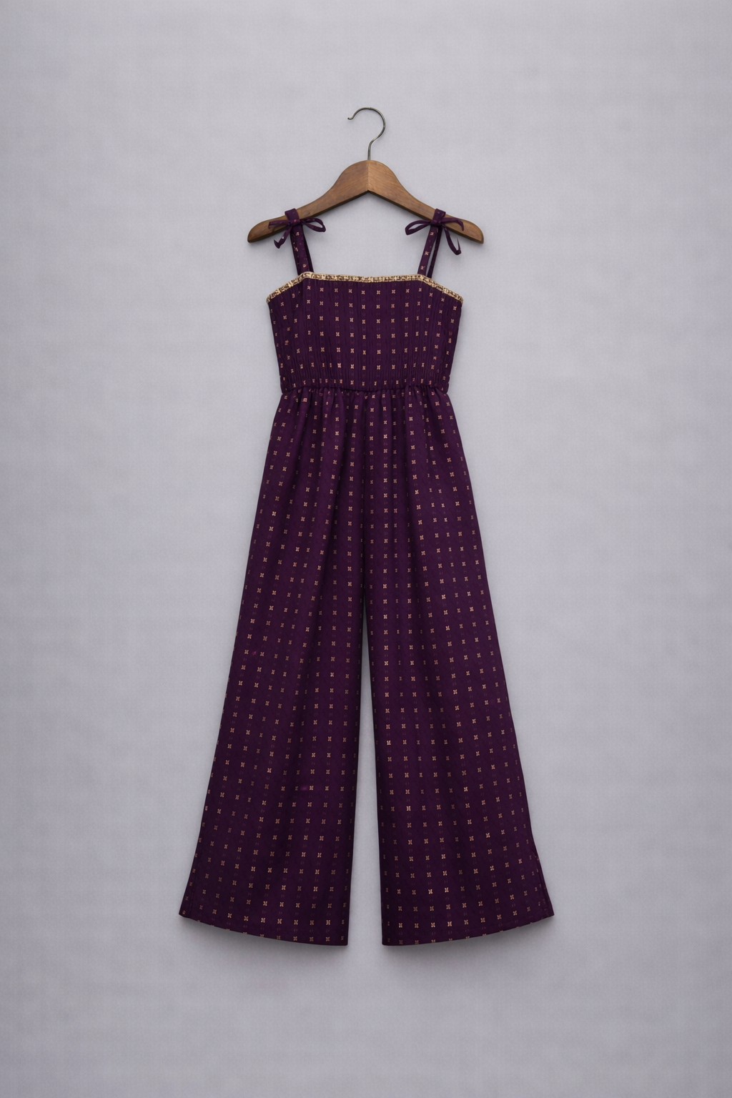 Alaya Kids Peak Purple Jumpsuit